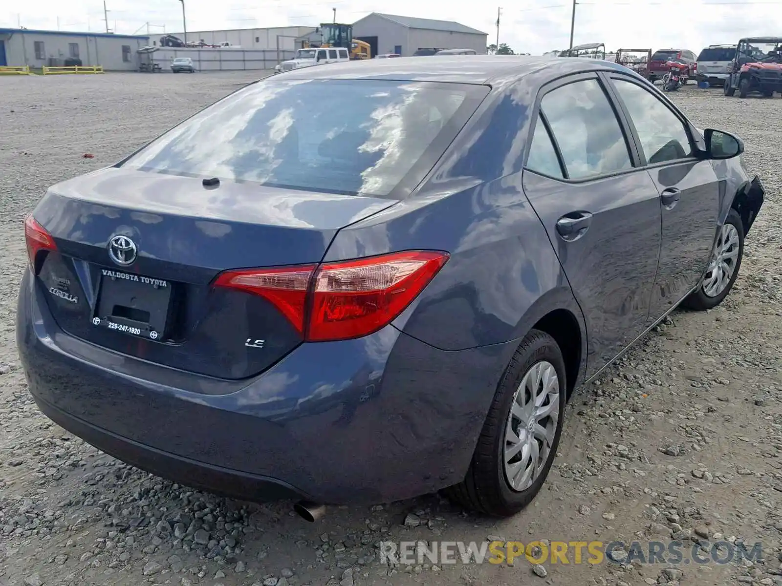 4 Photograph of a damaged car 5YFBURHE6KP929359 TOYOTA COROLLA 2019