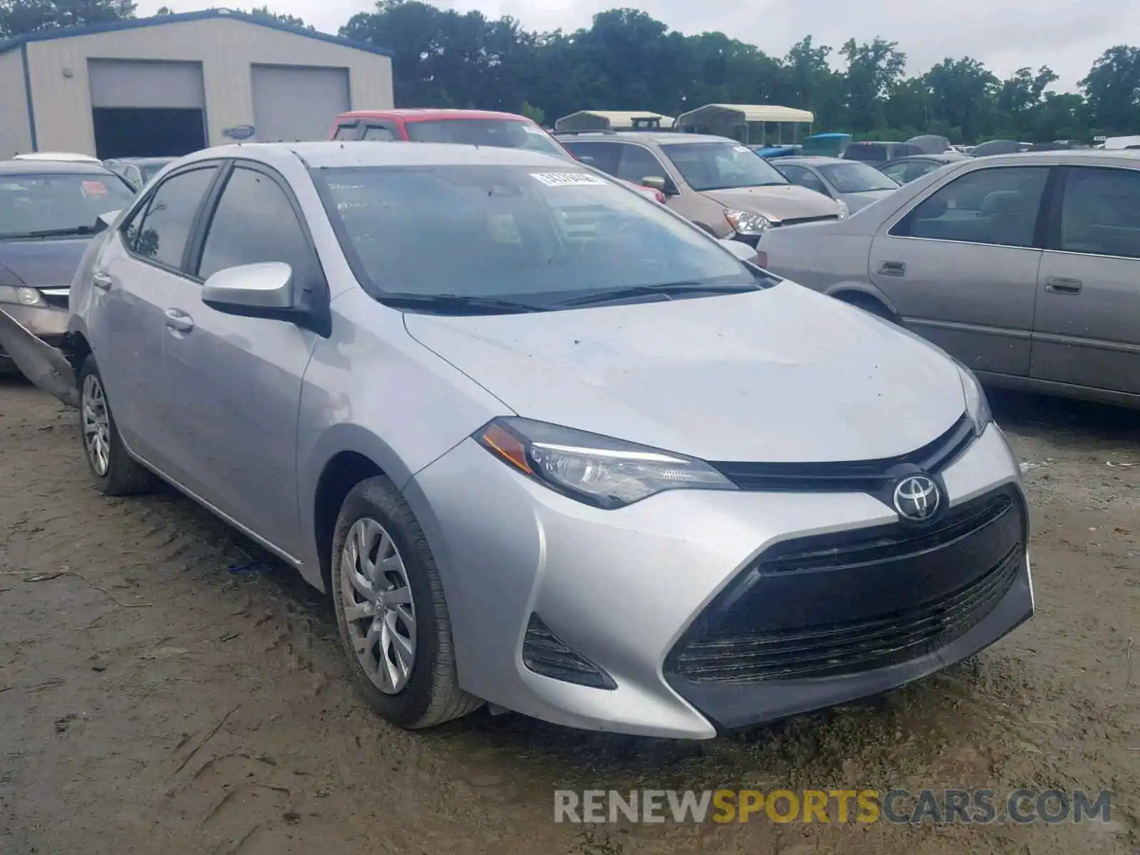 1 Photograph of a damaged car 5YFBURHE6KP929782 TOYOTA COROLLA 2019