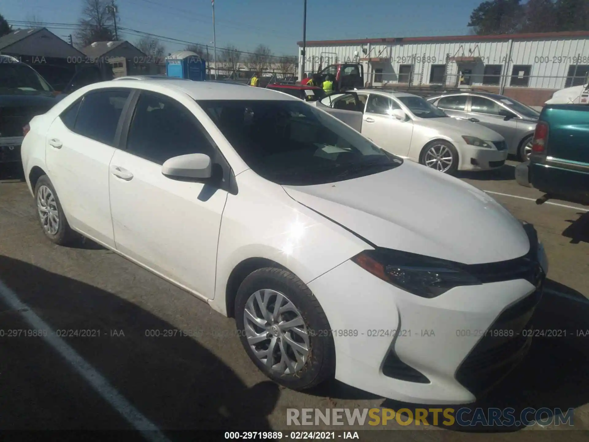 1 Photograph of a damaged car 5YFBURHE6KP929829 TOYOTA COROLLA 2019