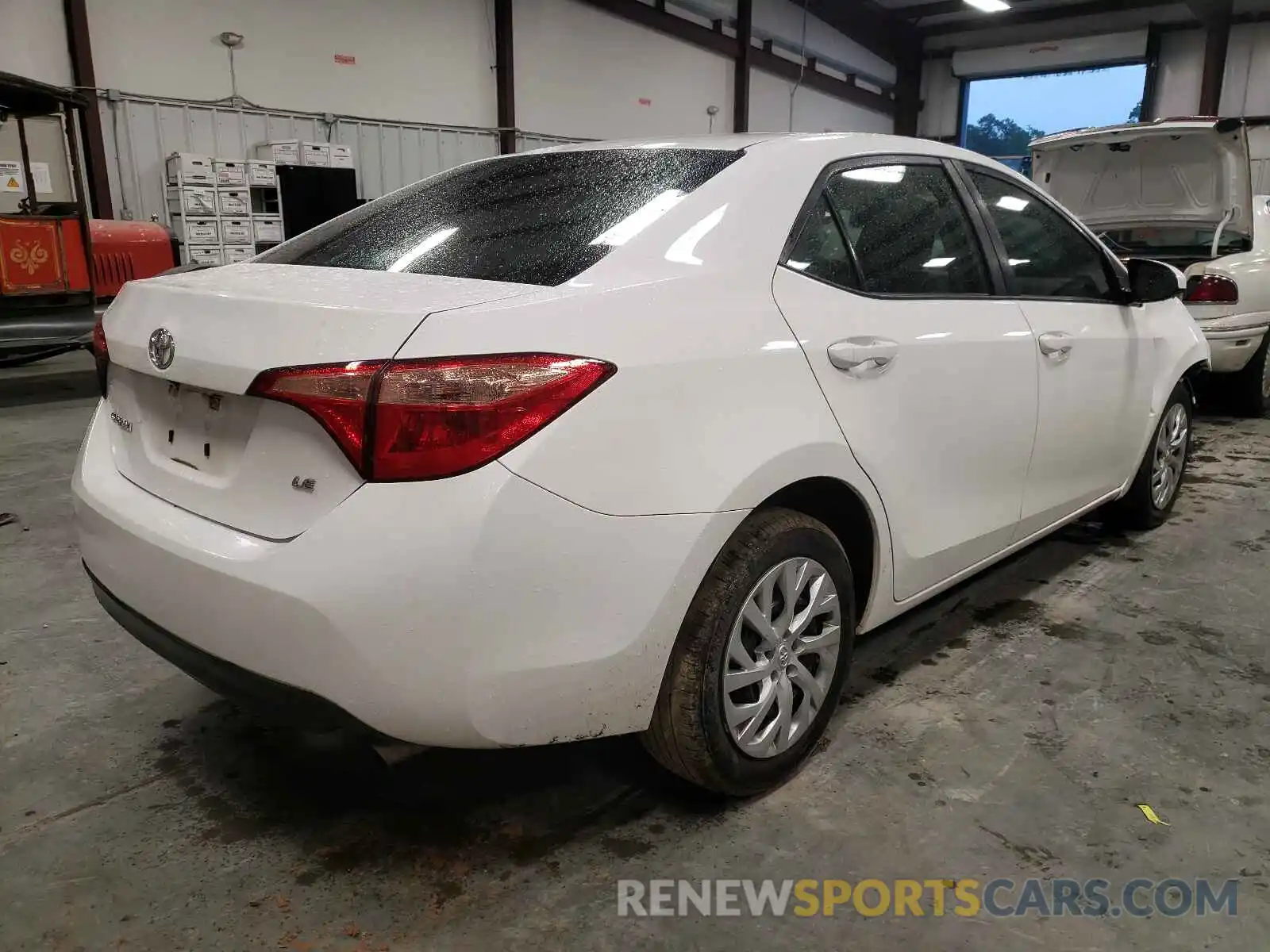 4 Photograph of a damaged car 5YFBURHE6KP929989 TOYOTA COROLLA 2019