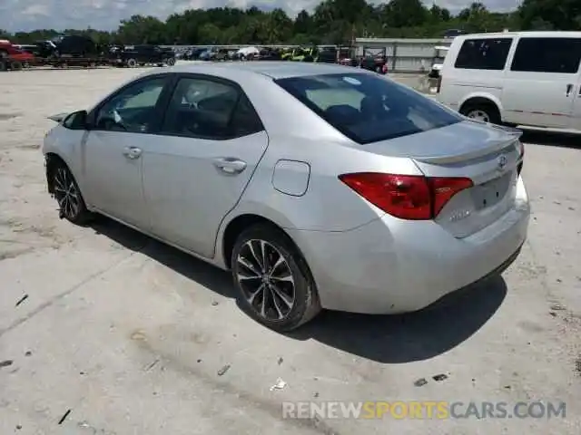 3 Photograph of a damaged car 5YFBURHE6KP930382 TOYOTA COROLLA 2019