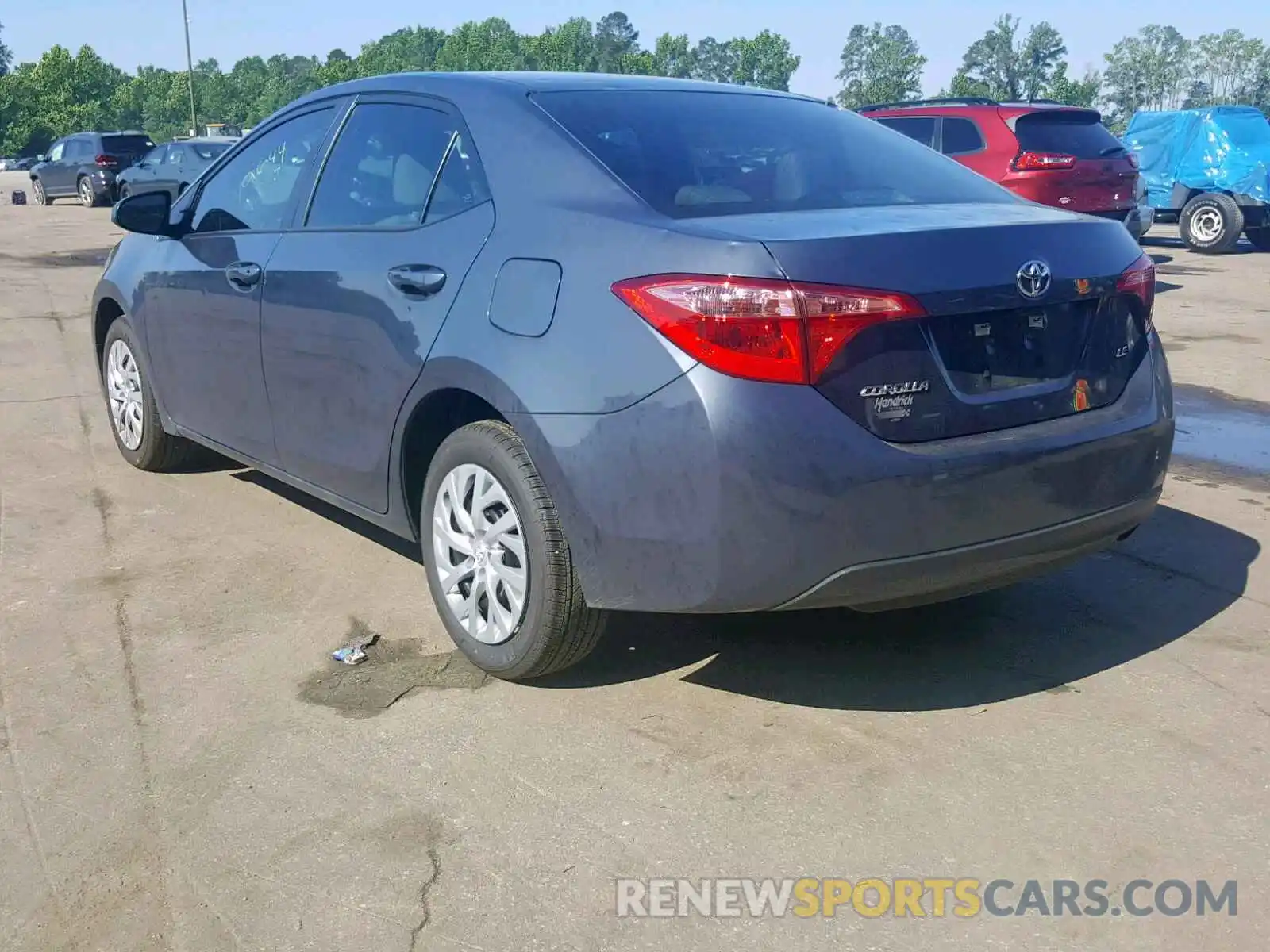 3 Photograph of a damaged car 5YFBURHE6KP930446 TOYOTA COROLLA 2019