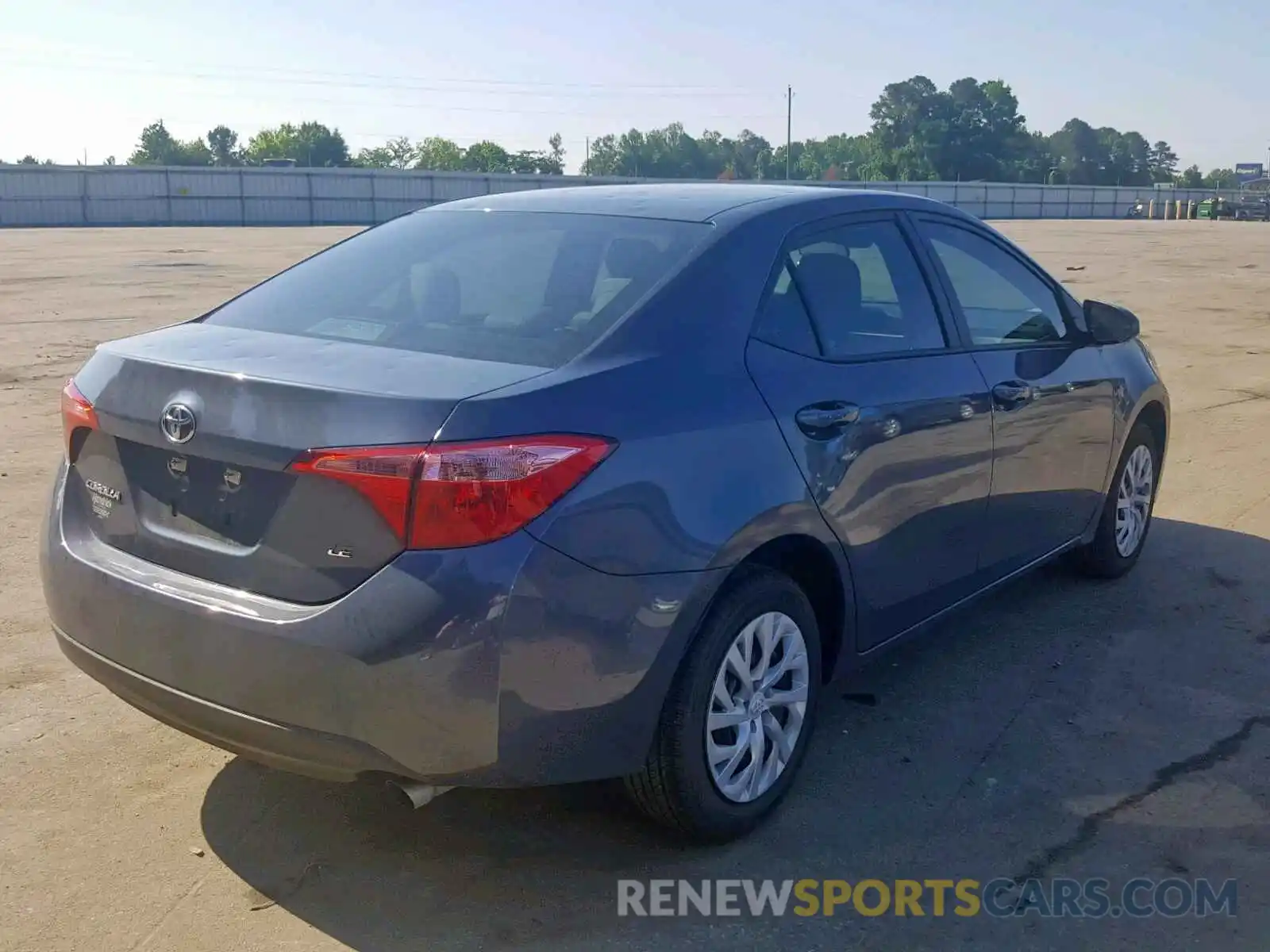 4 Photograph of a damaged car 5YFBURHE6KP930446 TOYOTA COROLLA 2019