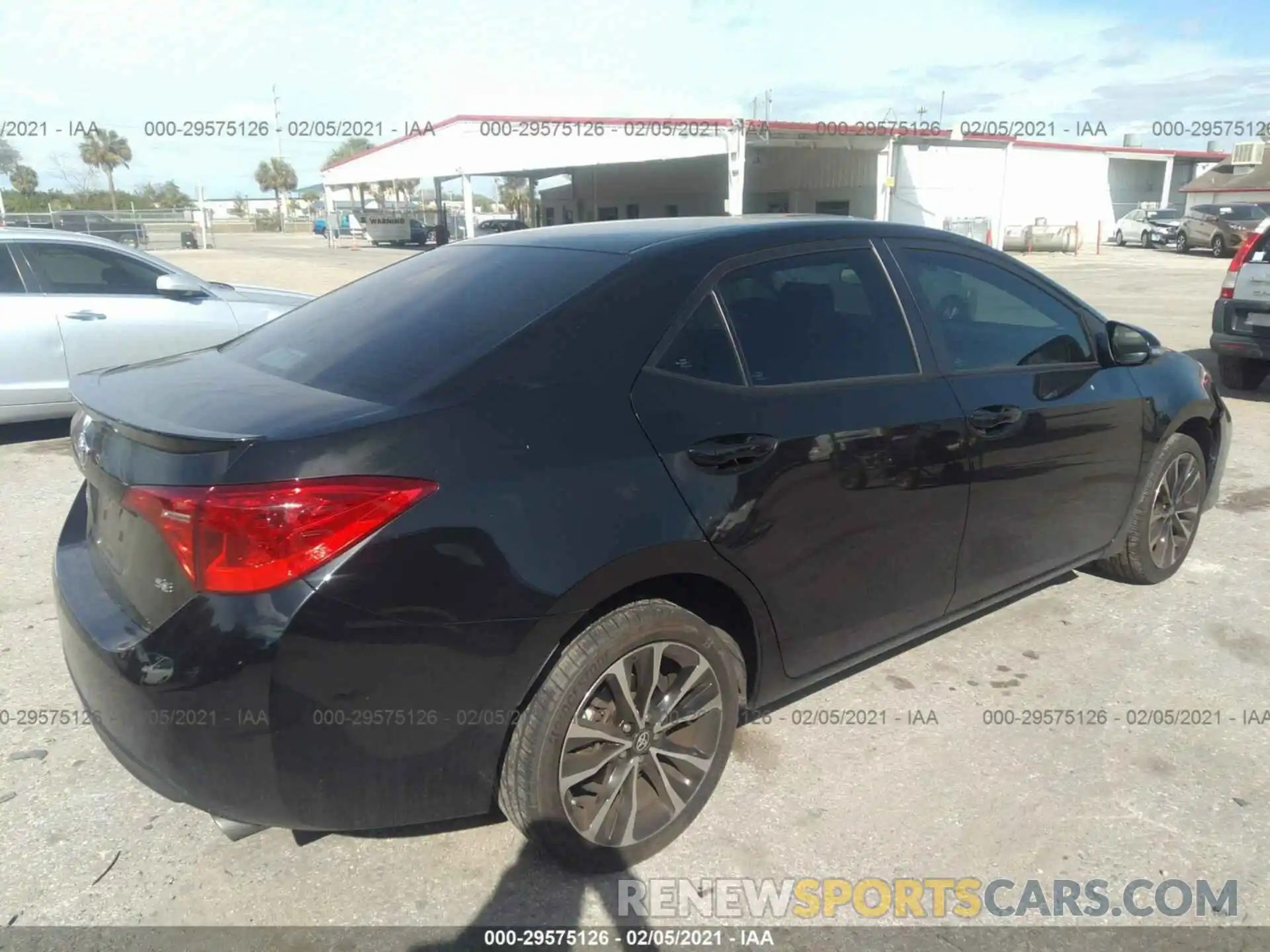 4 Photograph of a damaged car 5YFBURHE6KP930799 TOYOTA COROLLA 2019