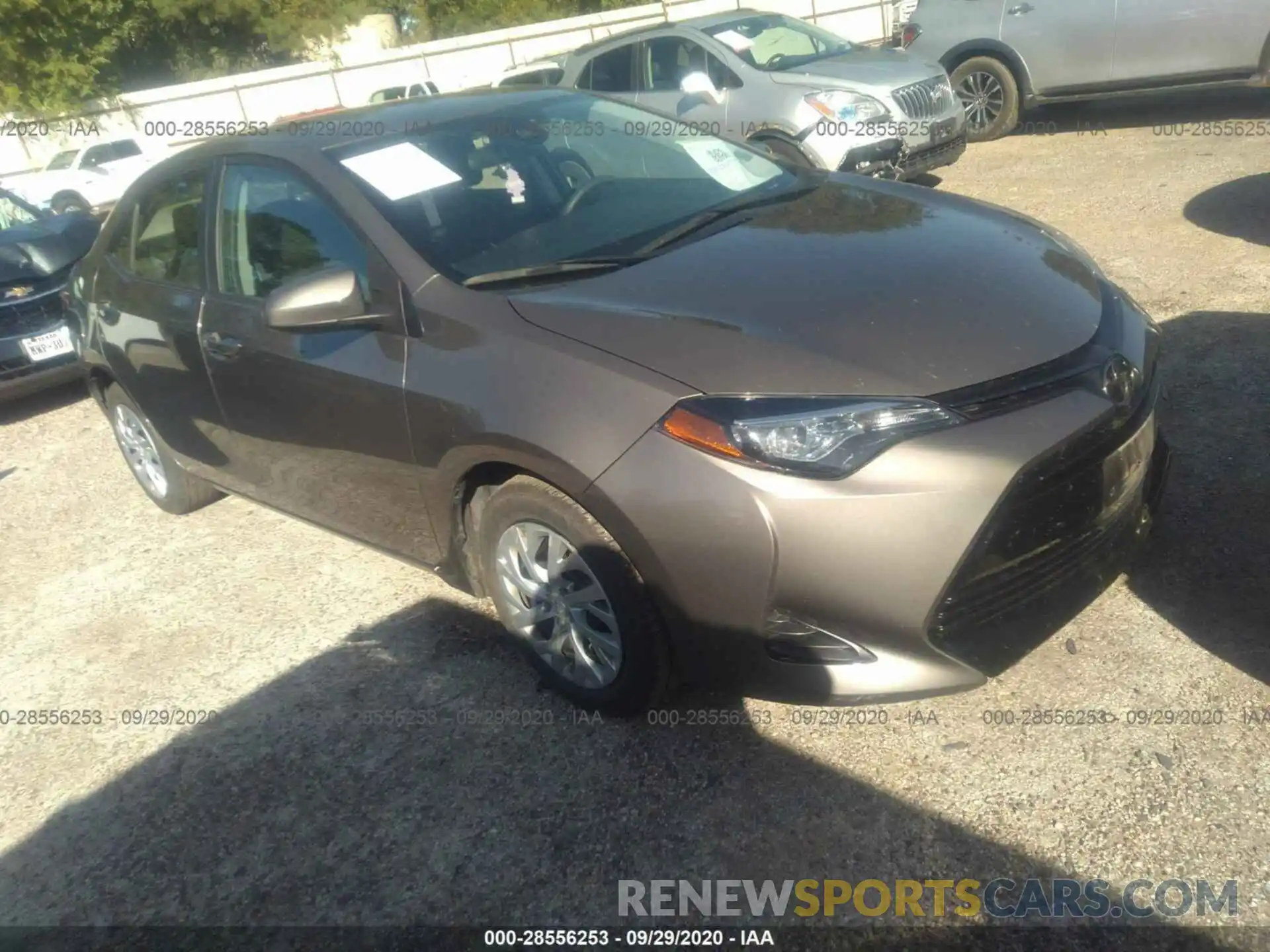 1 Photograph of a damaged car 5YFBURHE6KP930866 TOYOTA COROLLA 2019