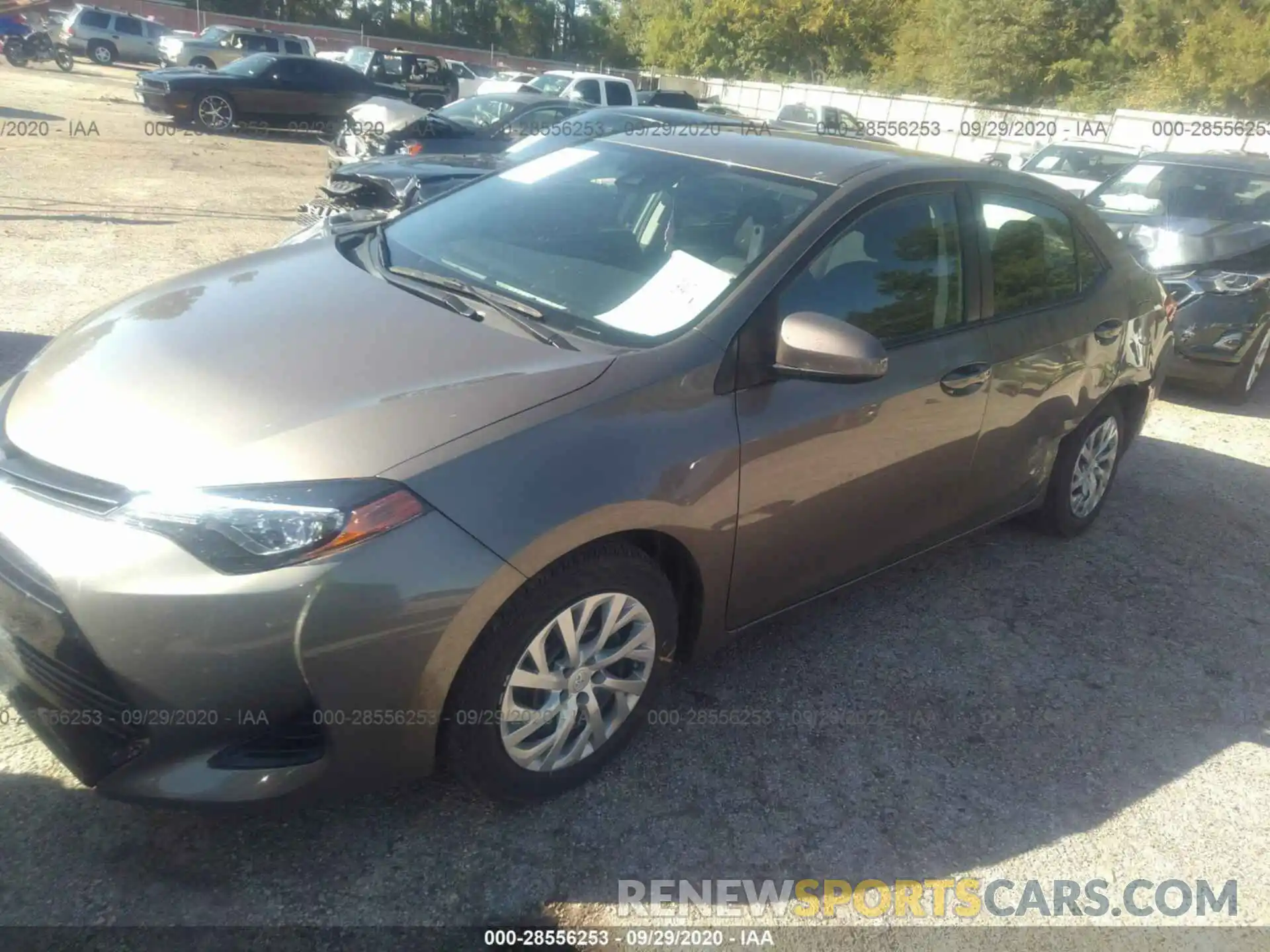 2 Photograph of a damaged car 5YFBURHE6KP930866 TOYOTA COROLLA 2019