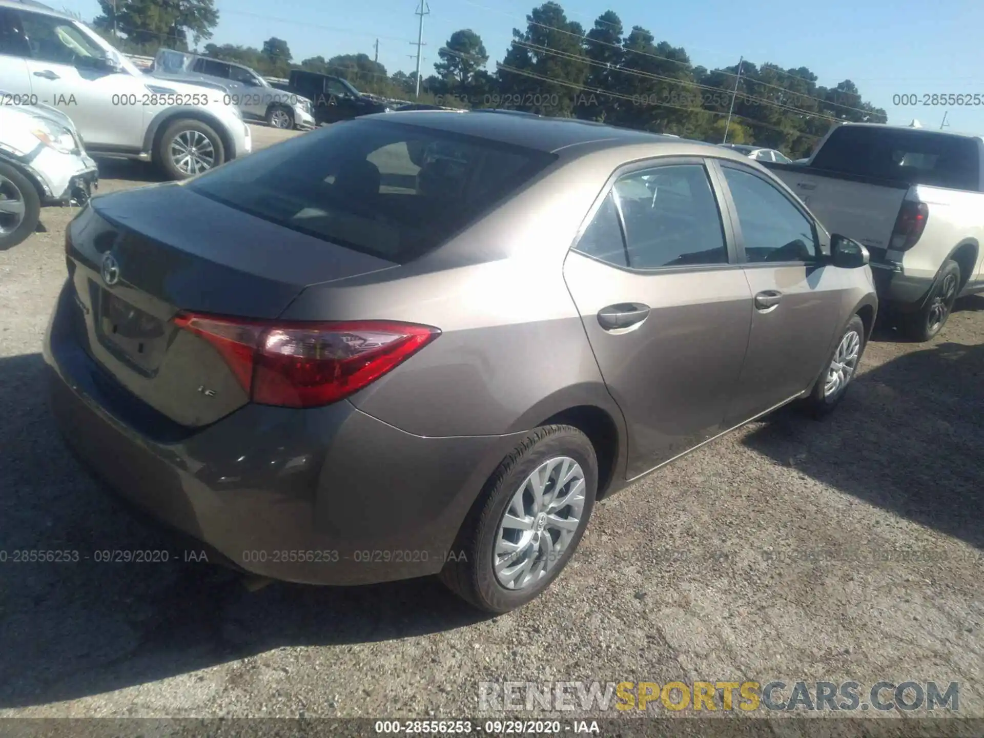 4 Photograph of a damaged car 5YFBURHE6KP930866 TOYOTA COROLLA 2019