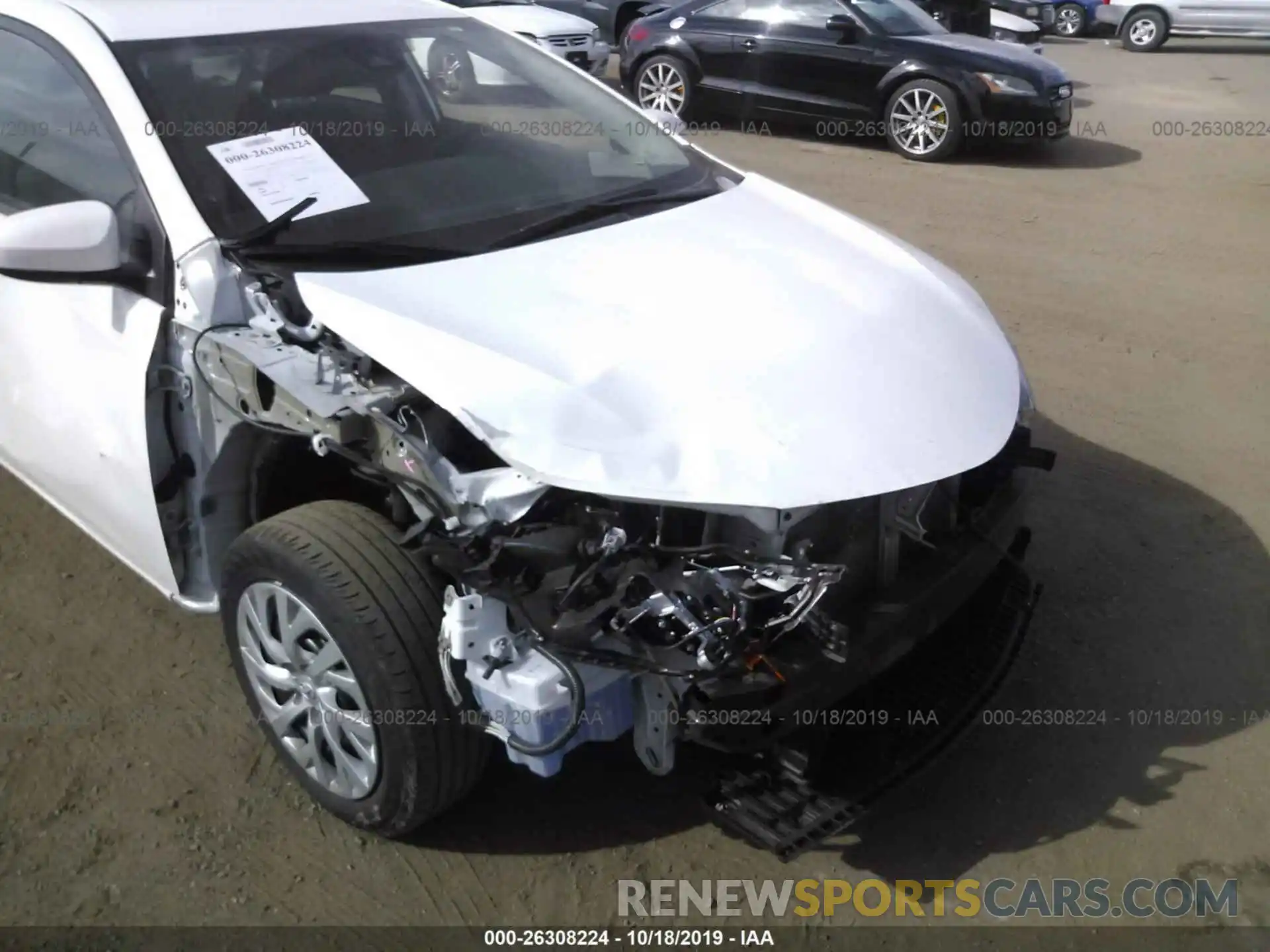 6 Photograph of a damaged car 5YFBURHE6KP931497 TOYOTA COROLLA 2019