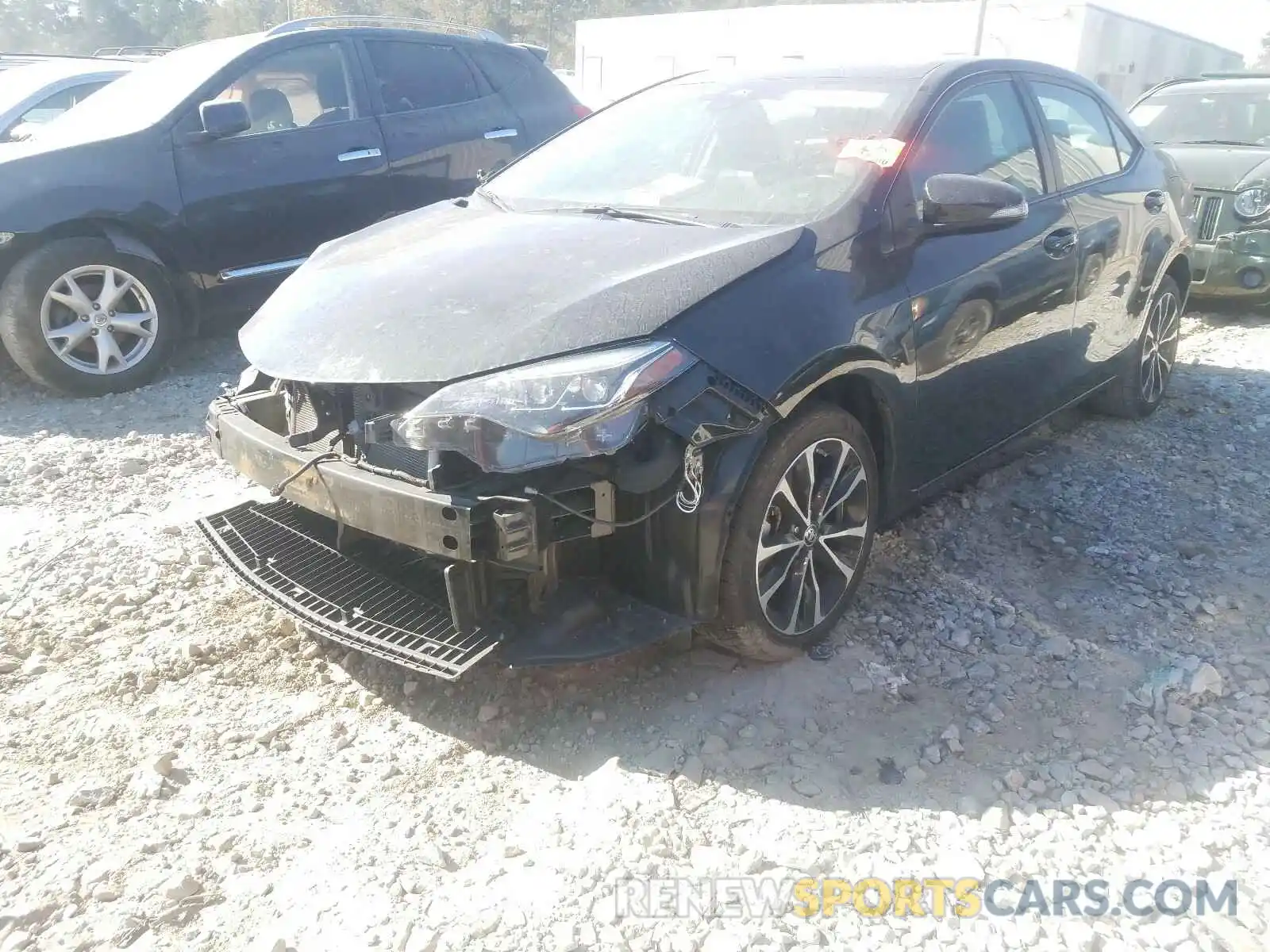 2 Photograph of a damaged car 5YFBURHE6KP931998 TOYOTA COROLLA 2019