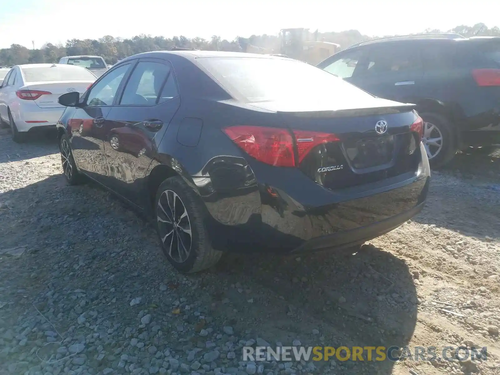 3 Photograph of a damaged car 5YFBURHE6KP931998 TOYOTA COROLLA 2019