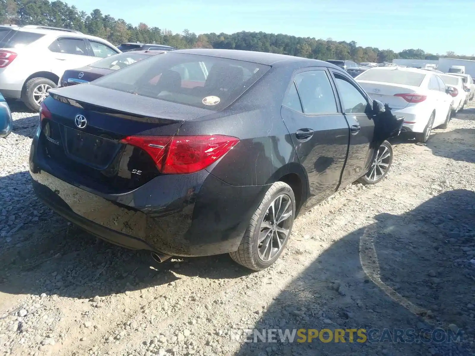 4 Photograph of a damaged car 5YFBURHE6KP931998 TOYOTA COROLLA 2019