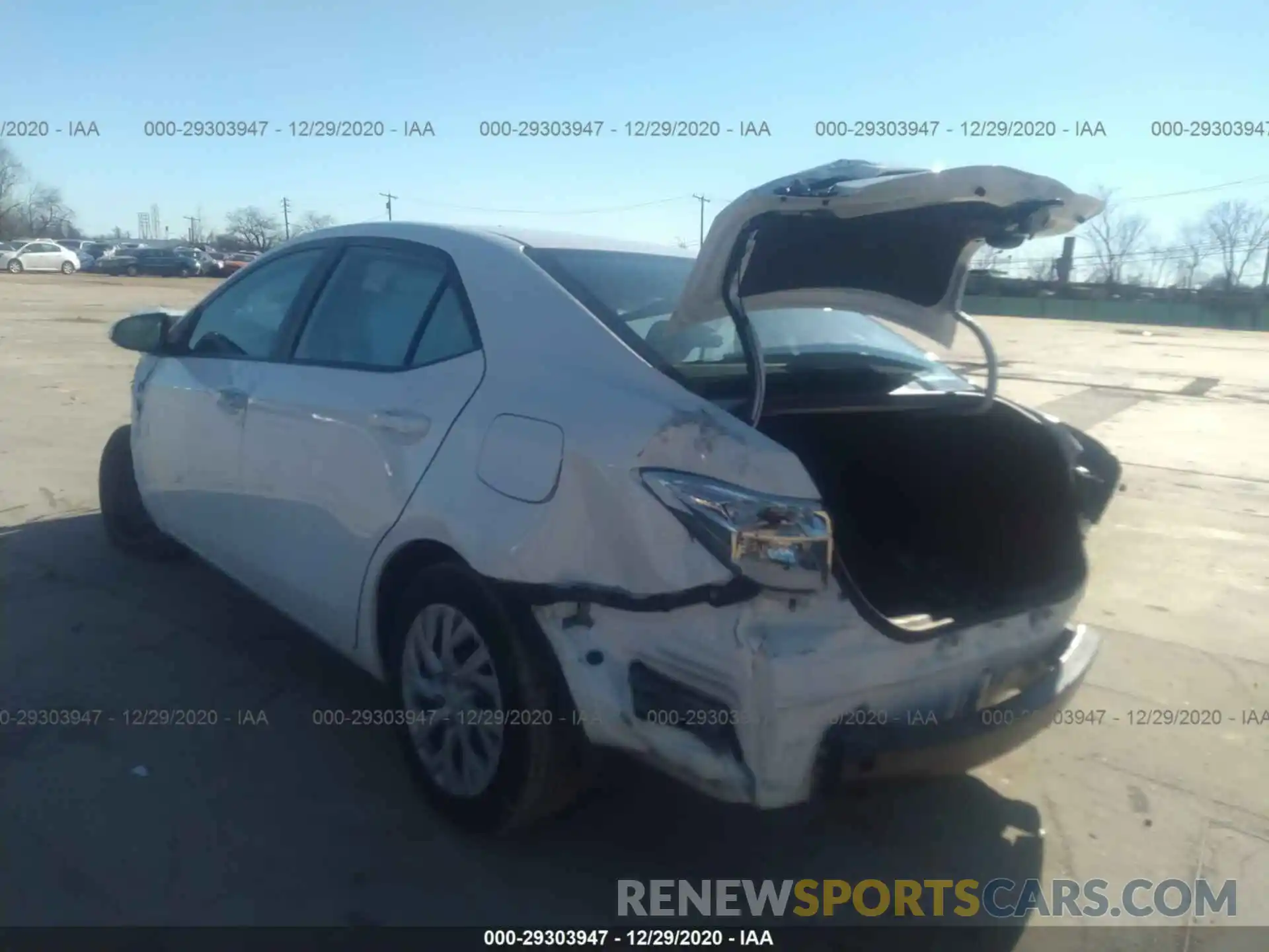 3 Photograph of a damaged car 5YFBURHE6KP932844 TOYOTA COROLLA 2019