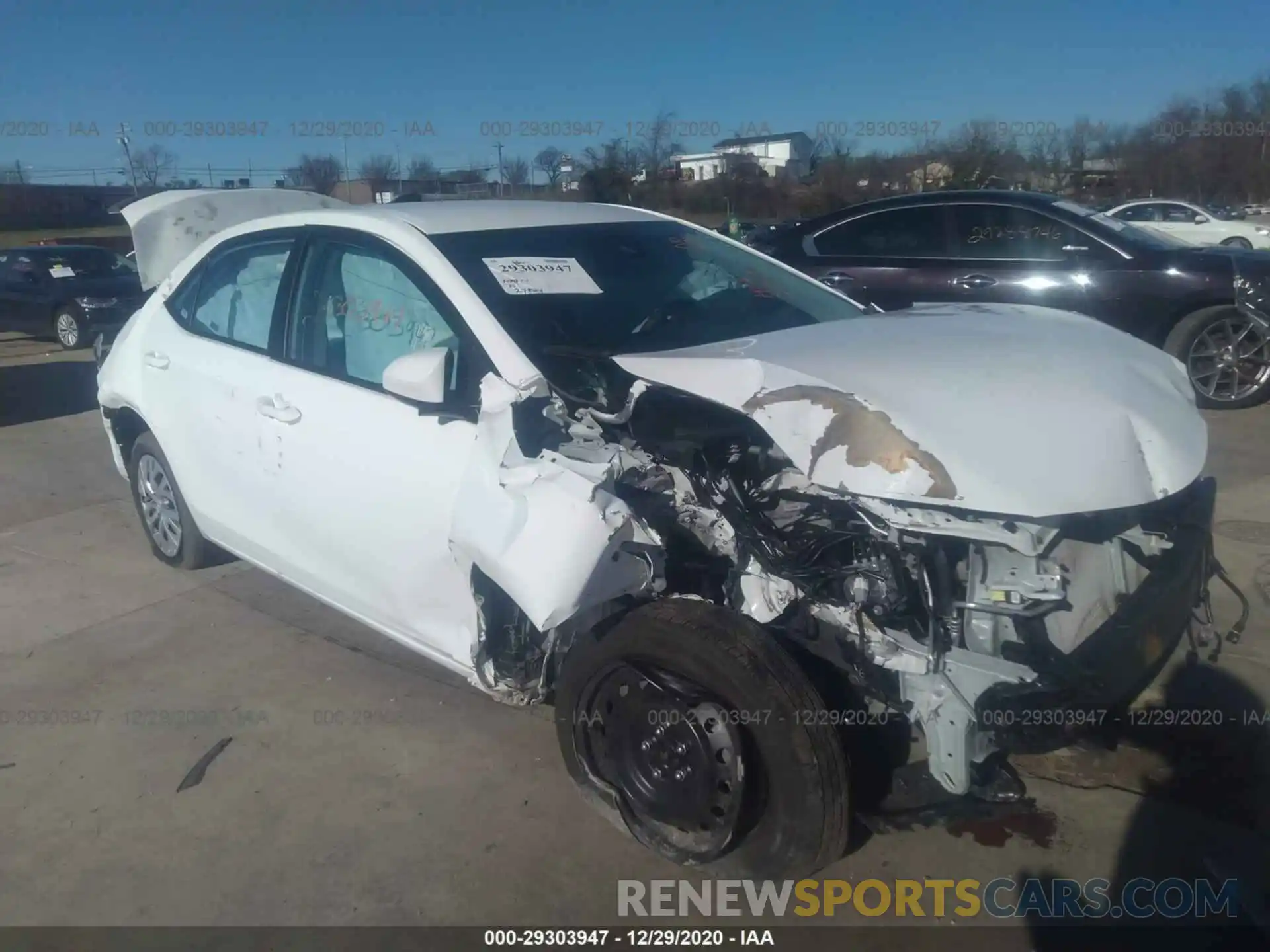 6 Photograph of a damaged car 5YFBURHE6KP932844 TOYOTA COROLLA 2019