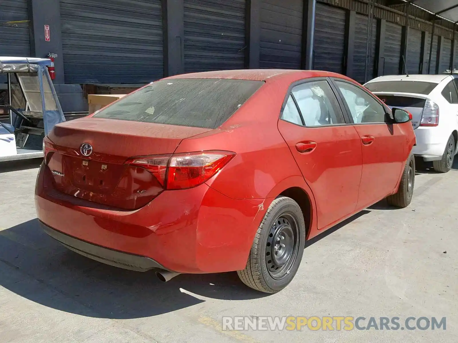 4 Photograph of a damaged car 5YFBURHE6KP933105 TOYOTA COROLLA 2019