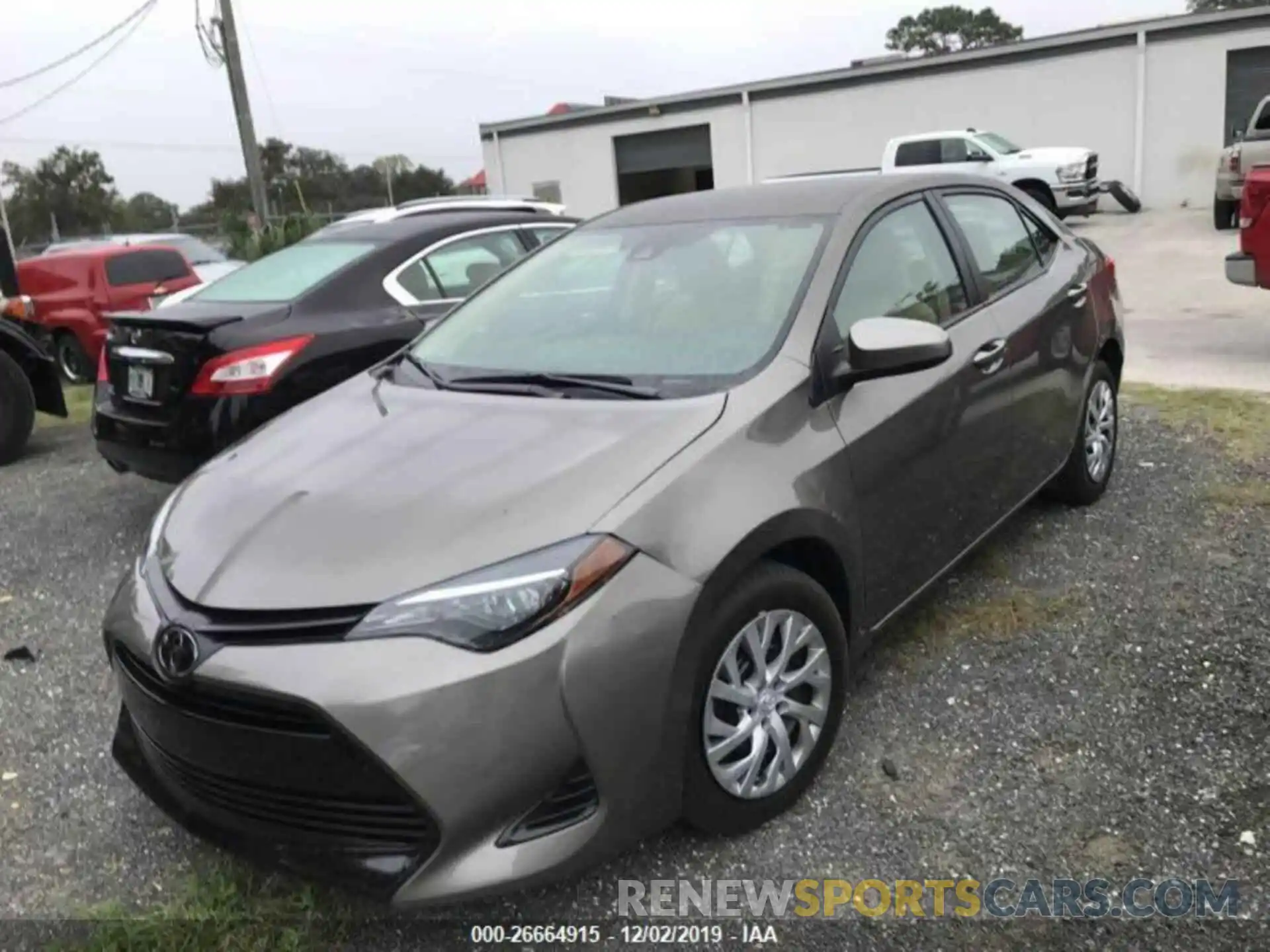 2 Photograph of a damaged car 5YFBURHE6KP933170 TOYOTA COROLLA 2019