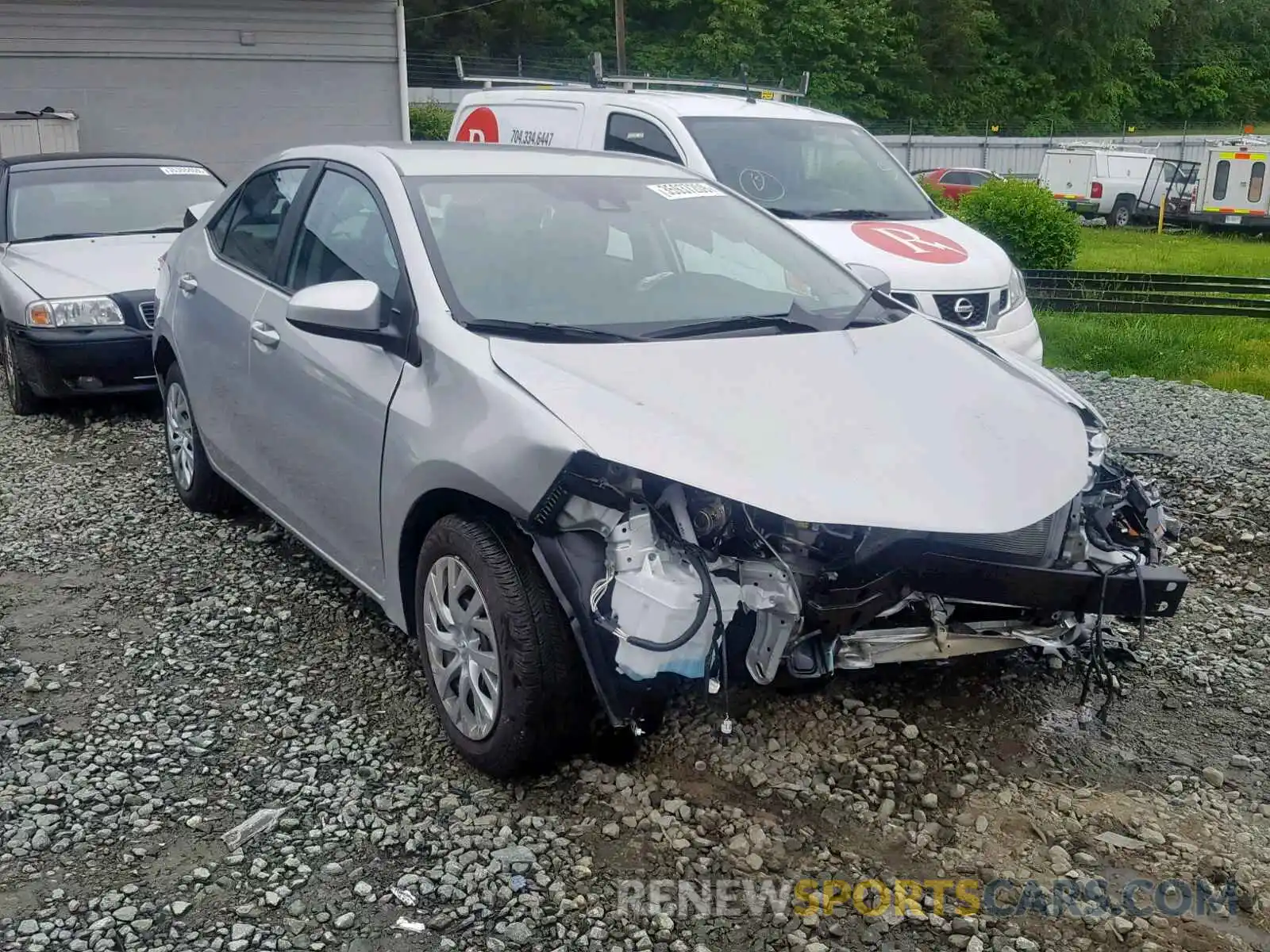 1 Photograph of a damaged car 5YFBURHE6KP933587 TOYOTA COROLLA 2019