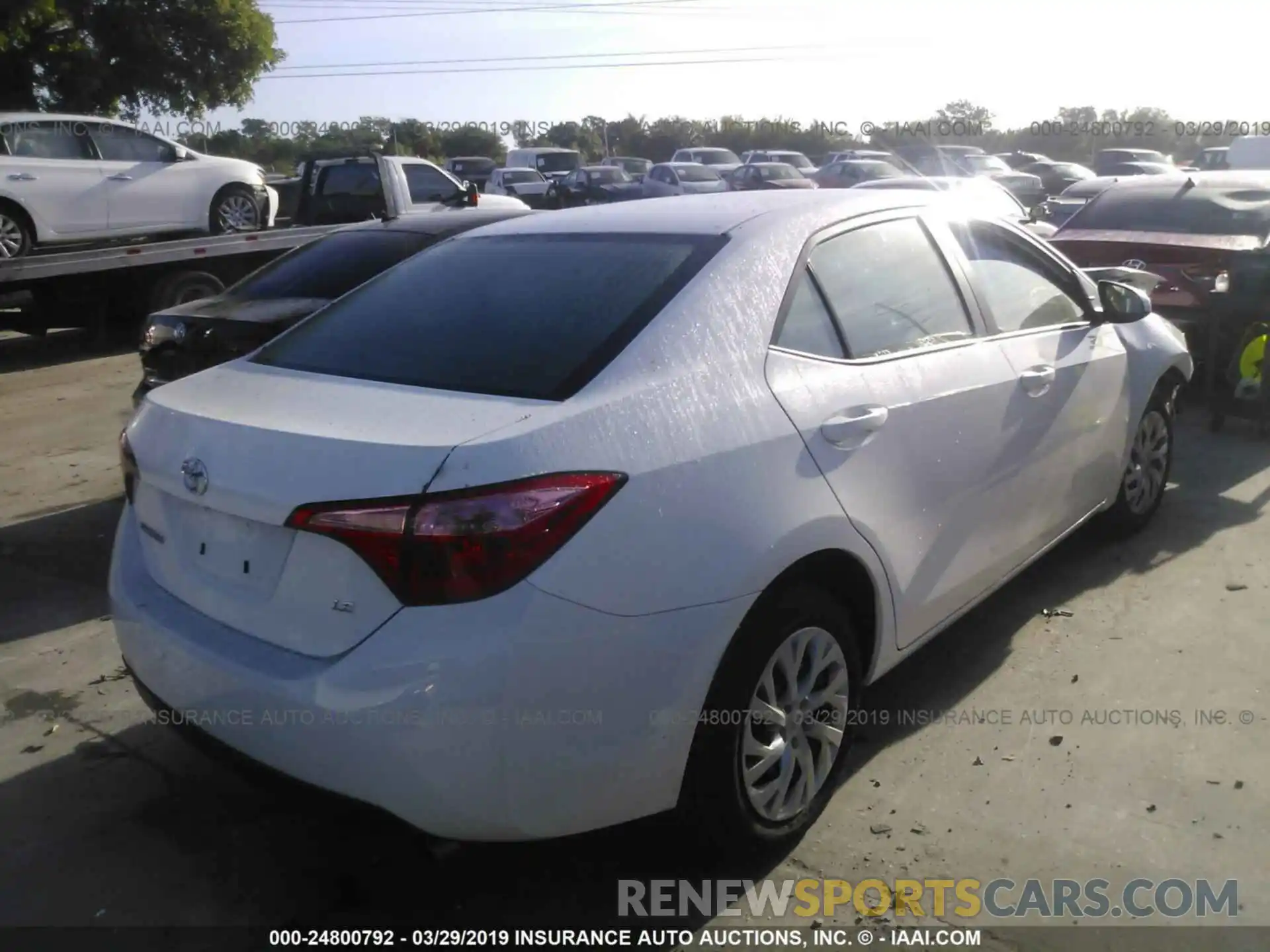 4 Photograph of a damaged car 5YFBURHE6KP933718 TOYOTA COROLLA 2019