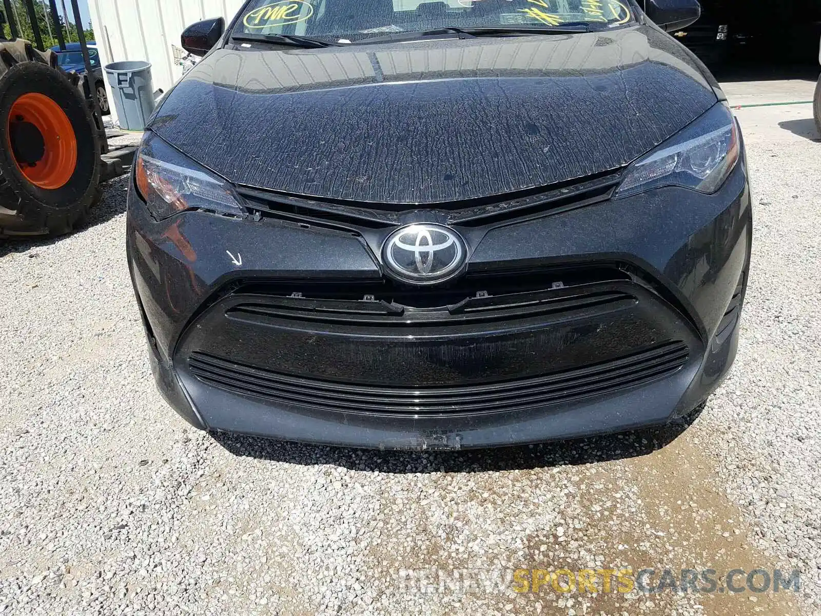 9 Photograph of a damaged car 5YFBURHE6KP934027 TOYOTA COROLLA 2019