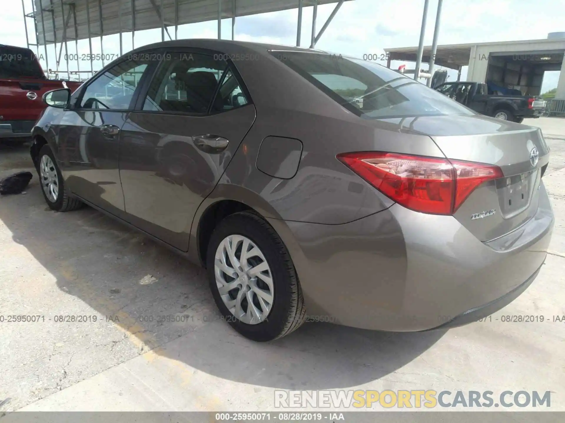 3 Photograph of a damaged car 5YFBURHE6KP934044 TOYOTA COROLLA 2019