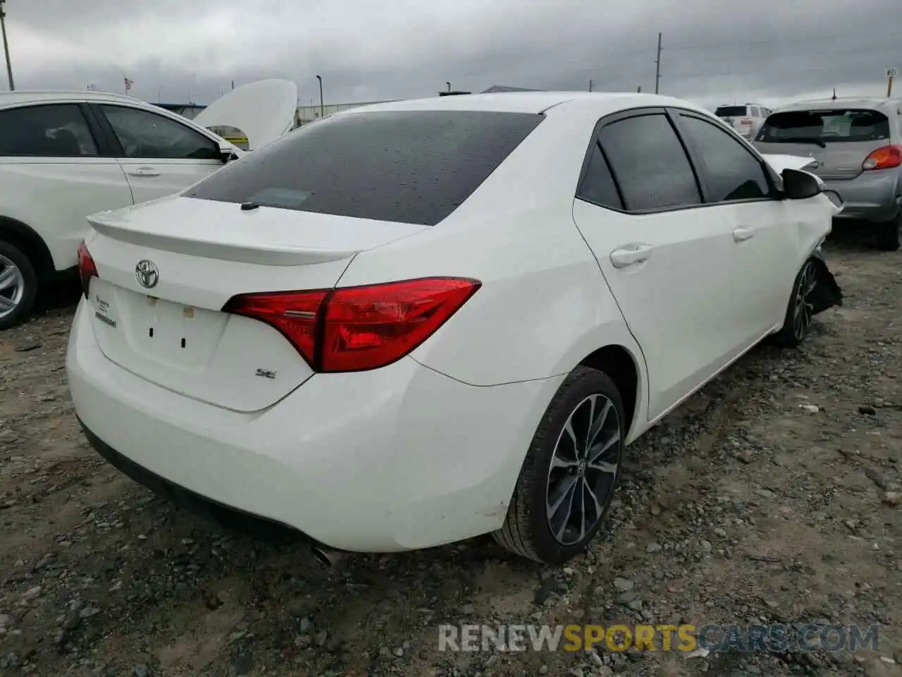 4 Photograph of a damaged car 5YFBURHE6KP934089 TOYOTA COROLLA 2019