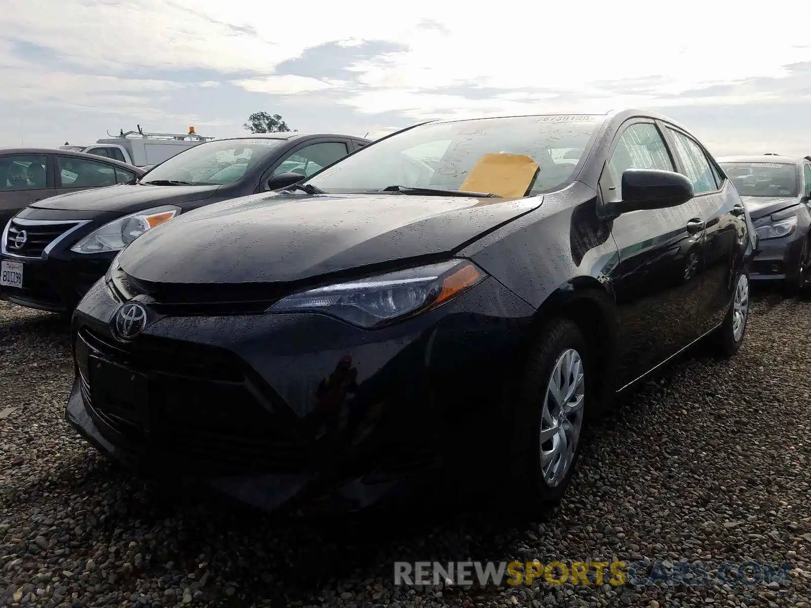 2 Photograph of a damaged car 5YFBURHE6KP934142 TOYOTA COROLLA 2019