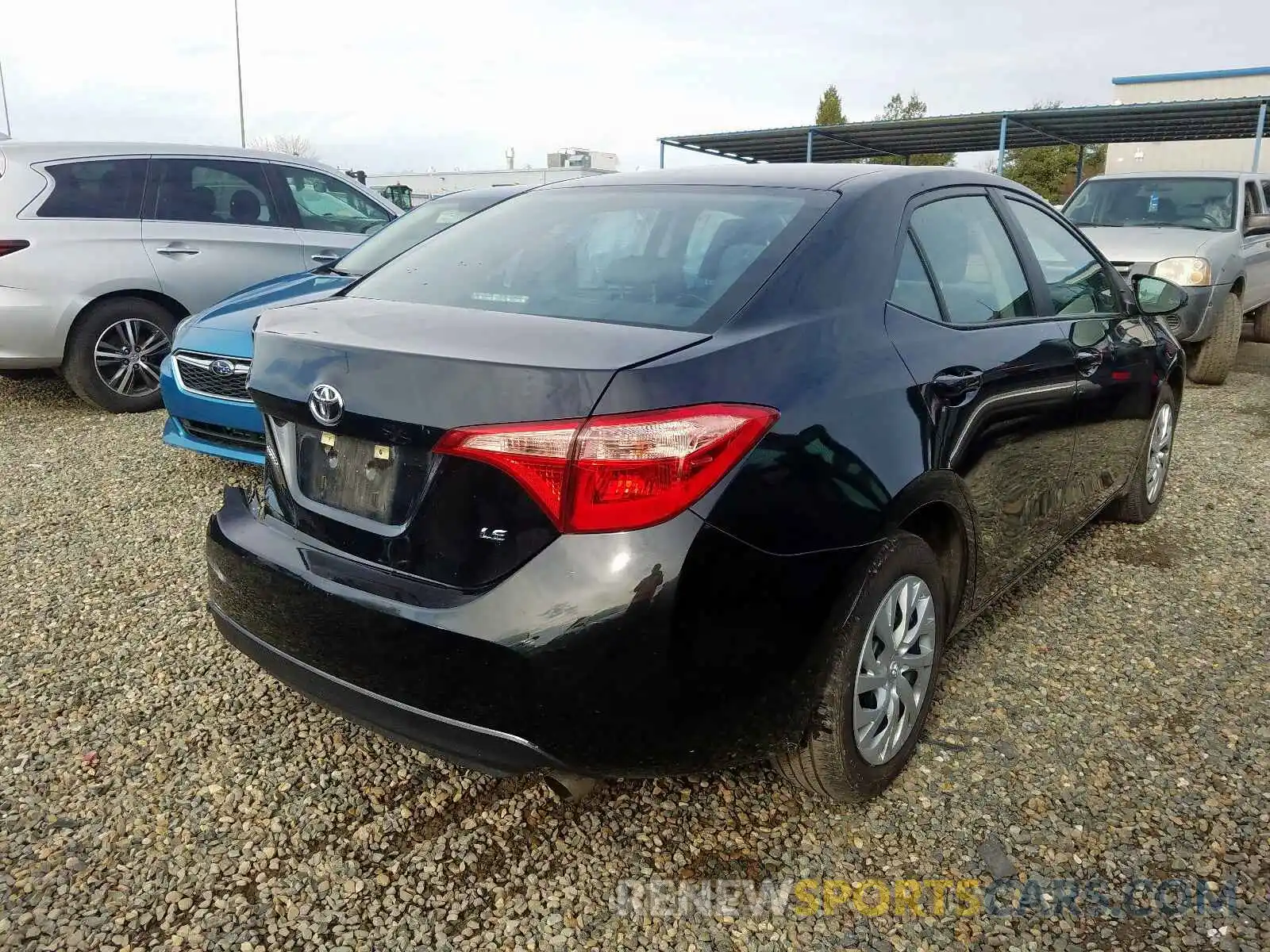 4 Photograph of a damaged car 5YFBURHE6KP934142 TOYOTA COROLLA 2019