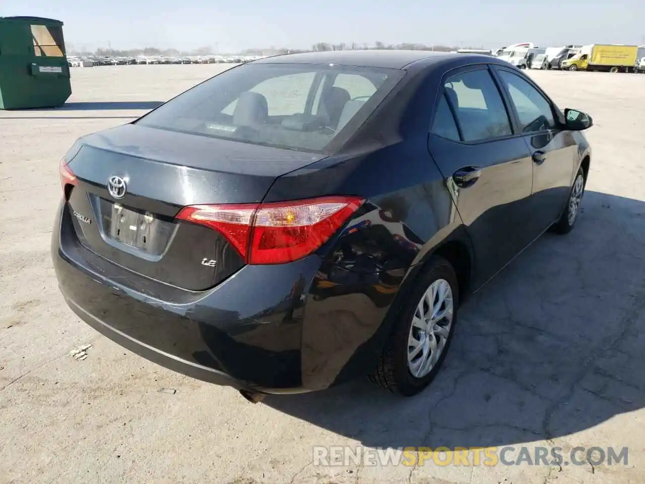 4 Photograph of a damaged car 5YFBURHE6KP934593 TOYOTA COROLLA 2019