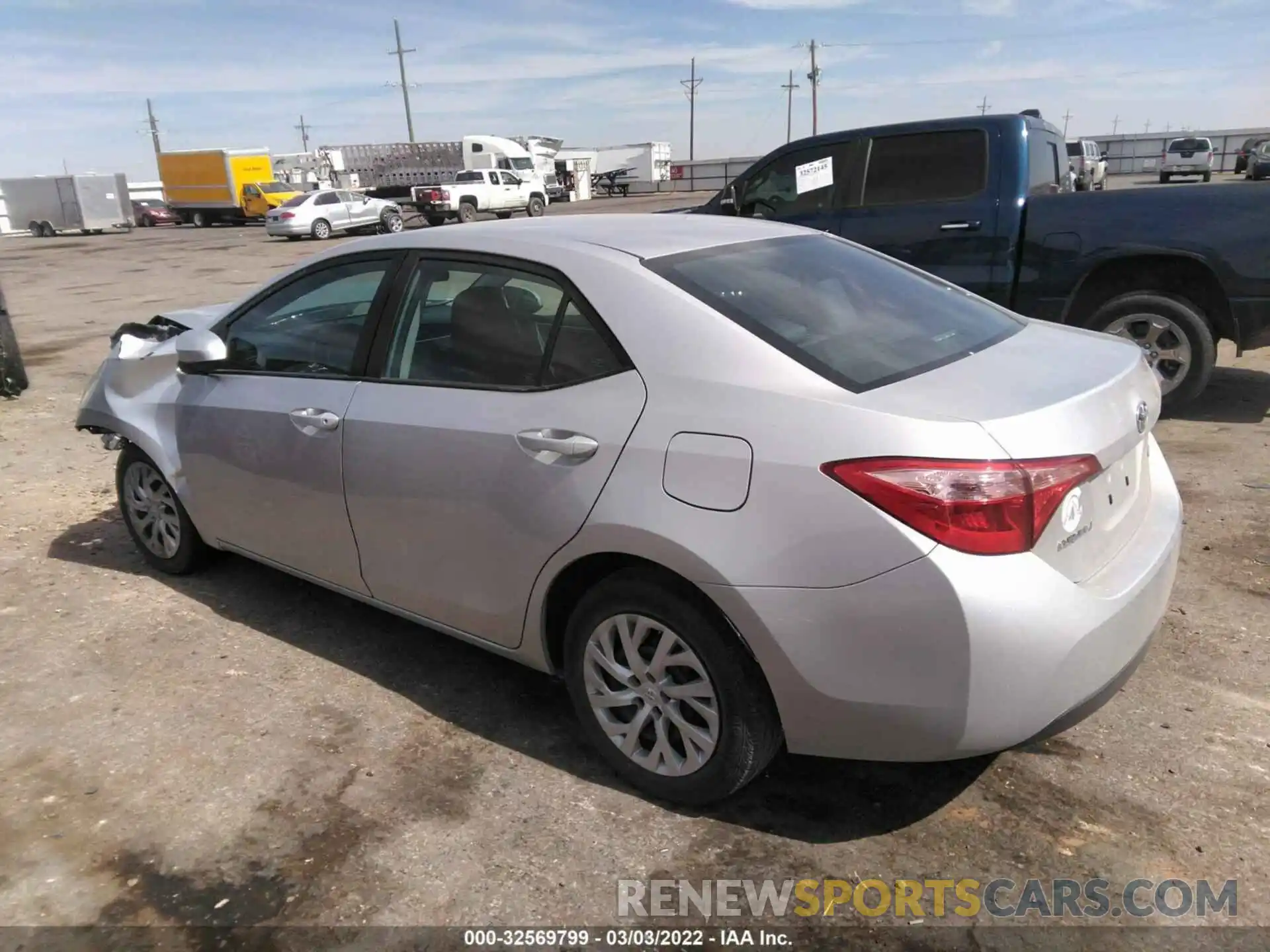 3 Photograph of a damaged car 5YFBURHE6KP934609 TOYOTA COROLLA 2019