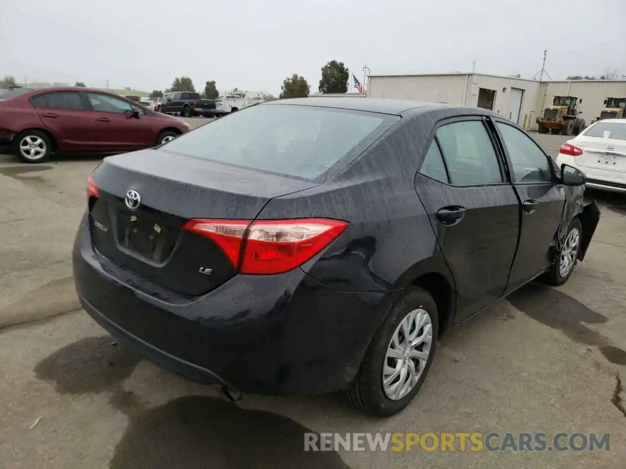 4 Photograph of a damaged car 5YFBURHE6KP934853 TOYOTA COROLLA 2019