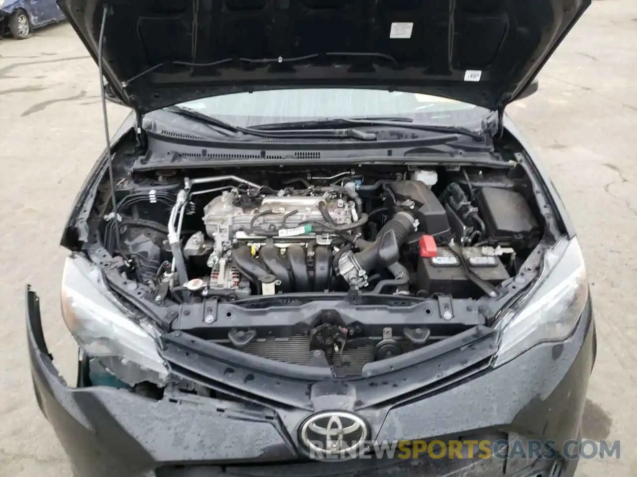 7 Photograph of a damaged car 5YFBURHE6KP934853 TOYOTA COROLLA 2019