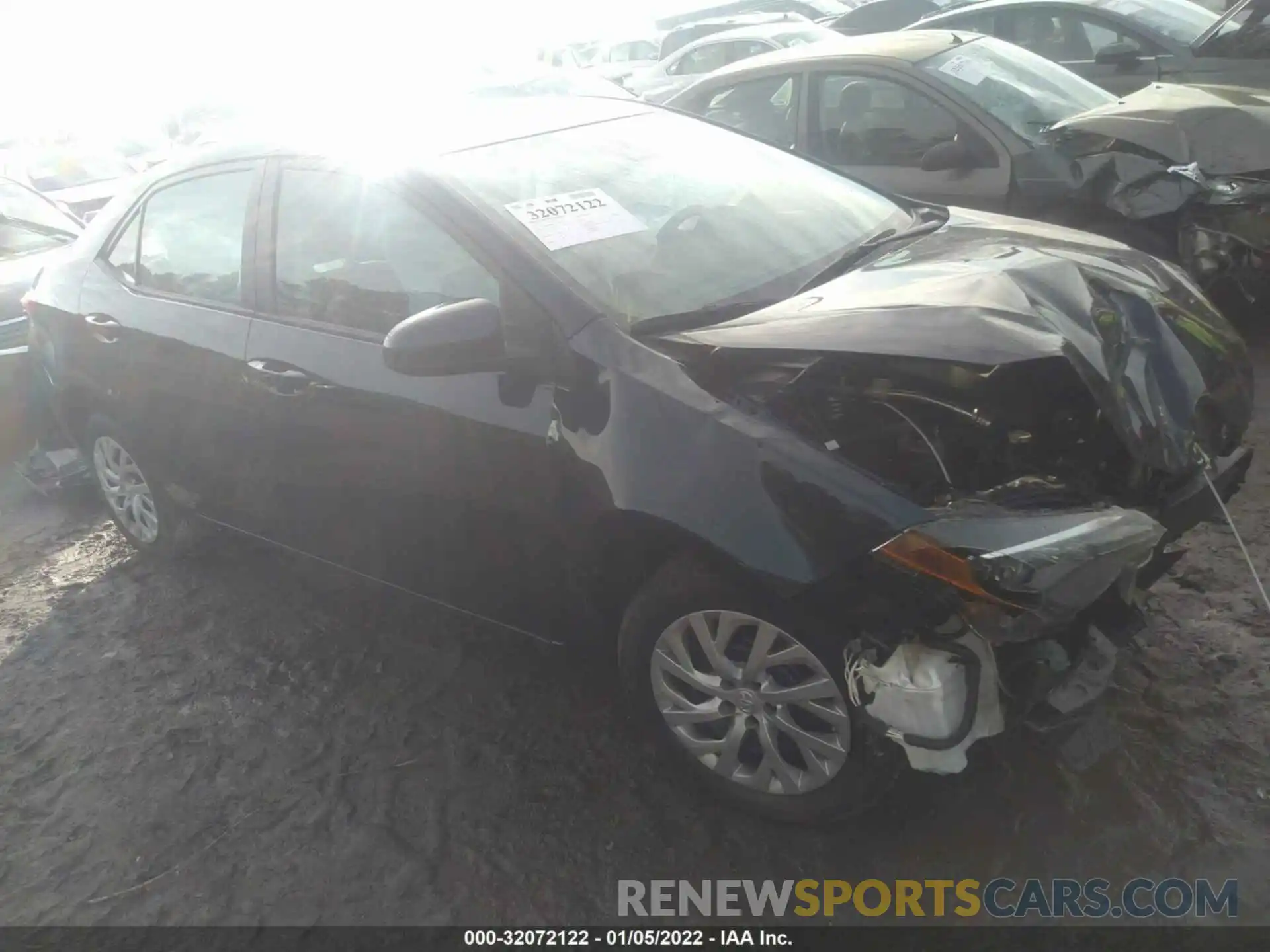 1 Photograph of a damaged car 5YFBURHE6KP934867 TOYOTA COROLLA 2019