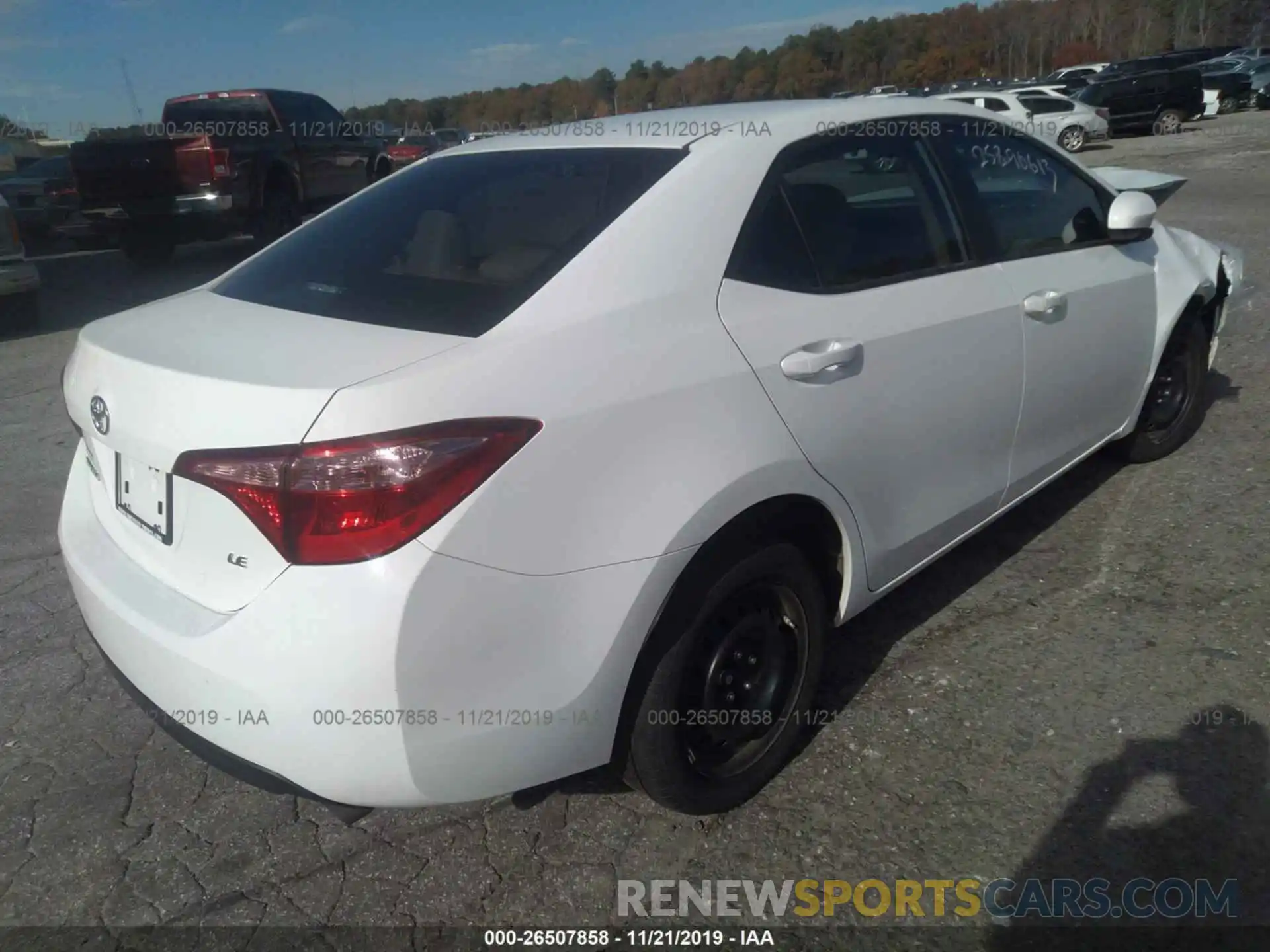 4 Photograph of a damaged car 5YFBURHE6KP934920 TOYOTA COROLLA 2019