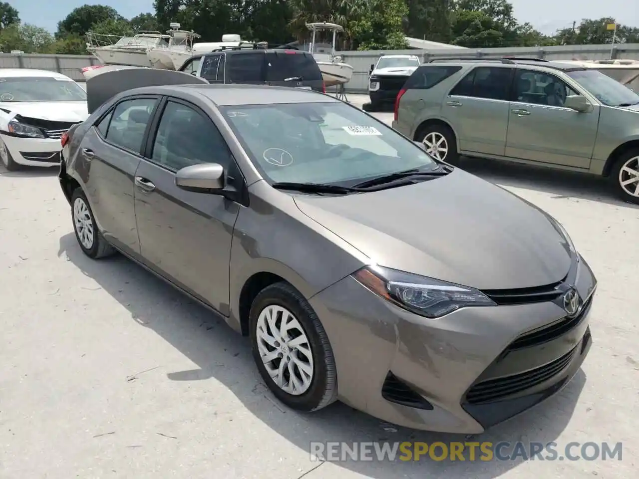 1 Photograph of a damaged car 5YFBURHE6KP934948 TOYOTA COROLLA 2019