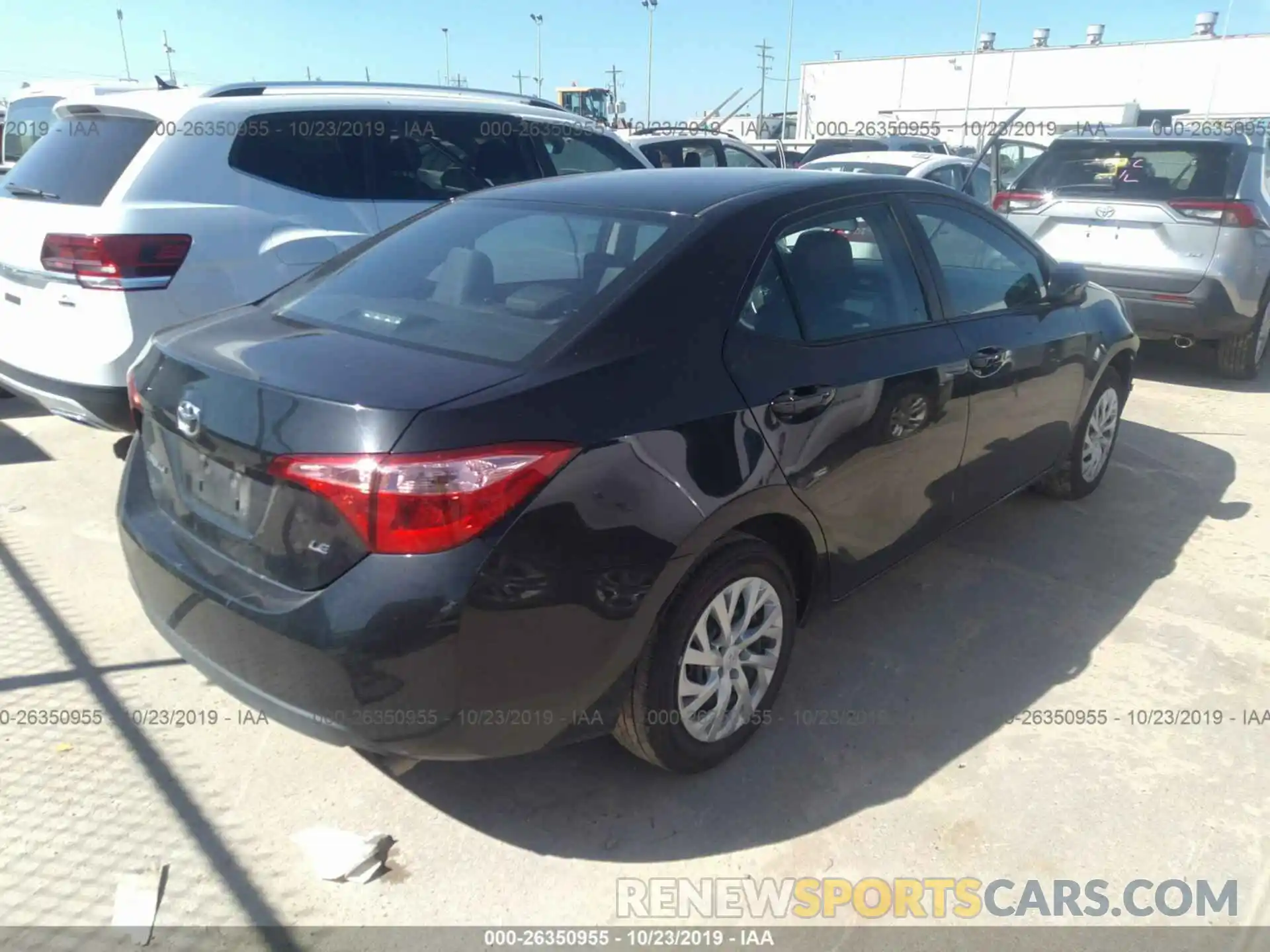 4 Photograph of a damaged car 5YFBURHE6KP935193 TOYOTA COROLLA 2019