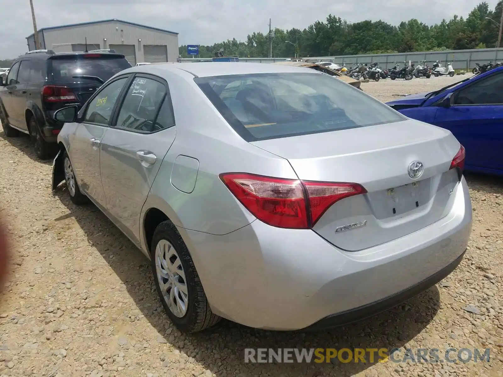 3 Photograph of a damaged car 5YFBURHE6KP935260 TOYOTA COROLLA 2019