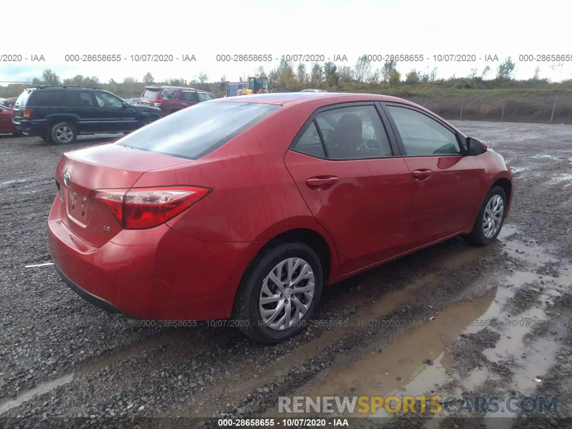 4 Photograph of a damaged car 5YFBURHE6KP935405 TOYOTA COROLLA 2019