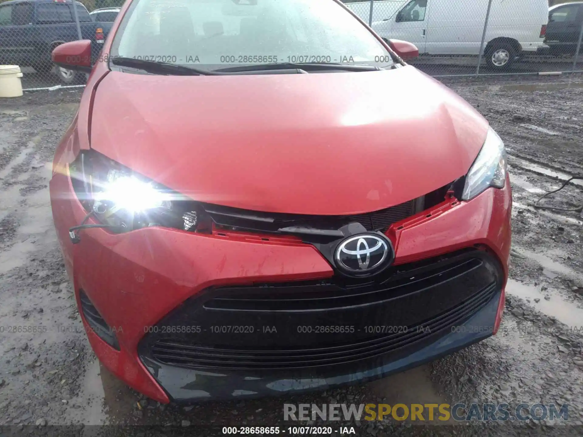 6 Photograph of a damaged car 5YFBURHE6KP935405 TOYOTA COROLLA 2019