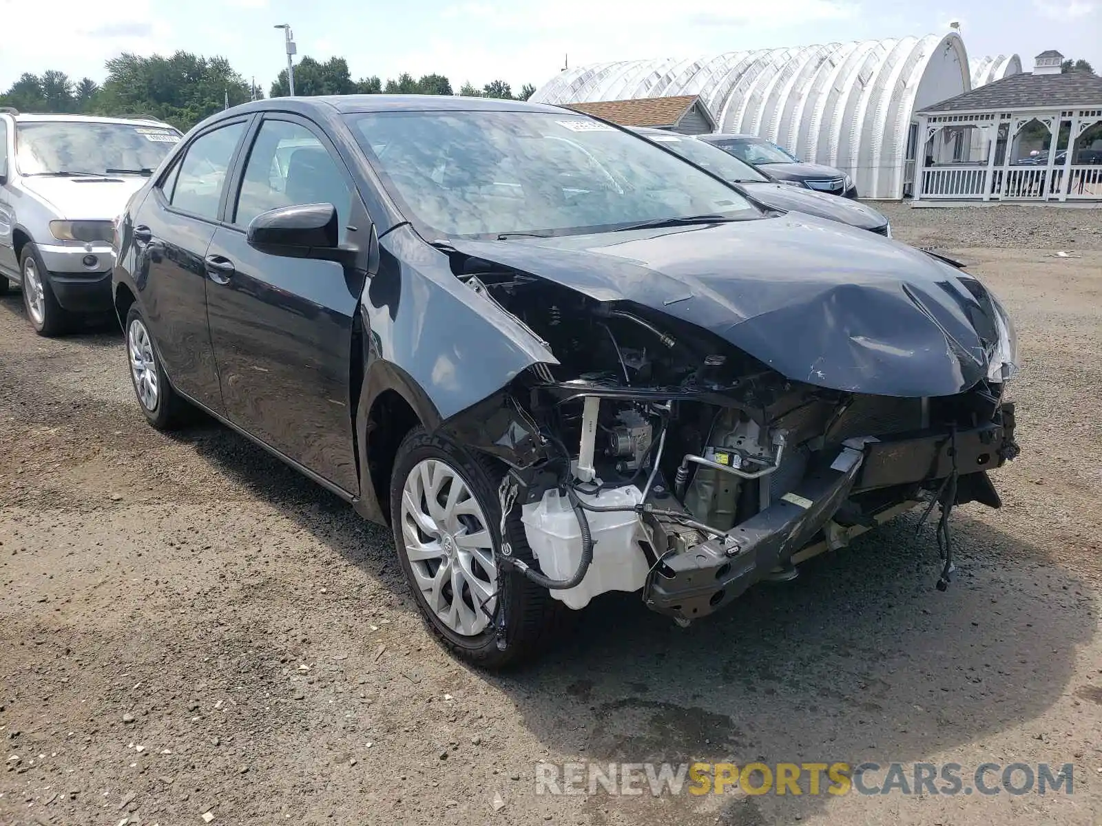 1 Photograph of a damaged car 5YFBURHE6KP936098 TOYOTA COROLLA 2019