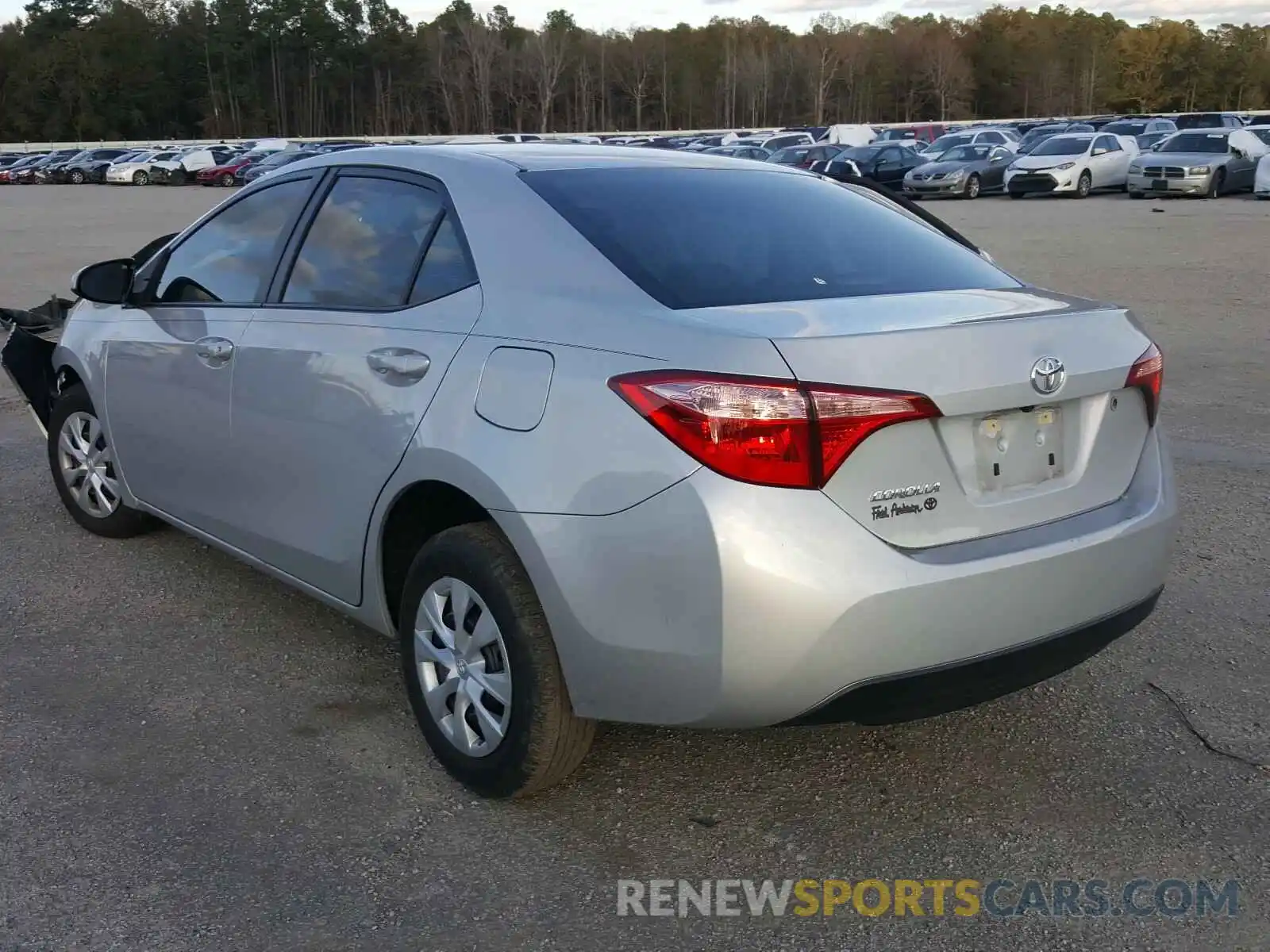 3 Photograph of a damaged car 5YFBURHE6KP936246 TOYOTA COROLLA 2019