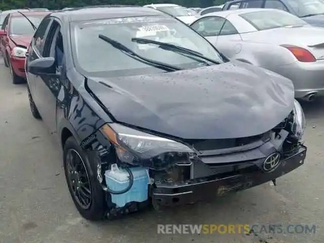 1 Photograph of a damaged car 5YFBURHE6KP936523 TOYOTA COROLLA 2019