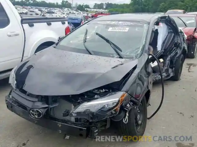 2 Photograph of a damaged car 5YFBURHE6KP936523 TOYOTA COROLLA 2019