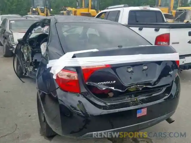 3 Photograph of a damaged car 5YFBURHE6KP936523 TOYOTA COROLLA 2019