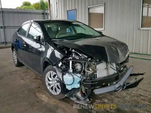 1 Photograph of a damaged car 5YFBURHE6KP936697 TOYOTA COROLLA 2019