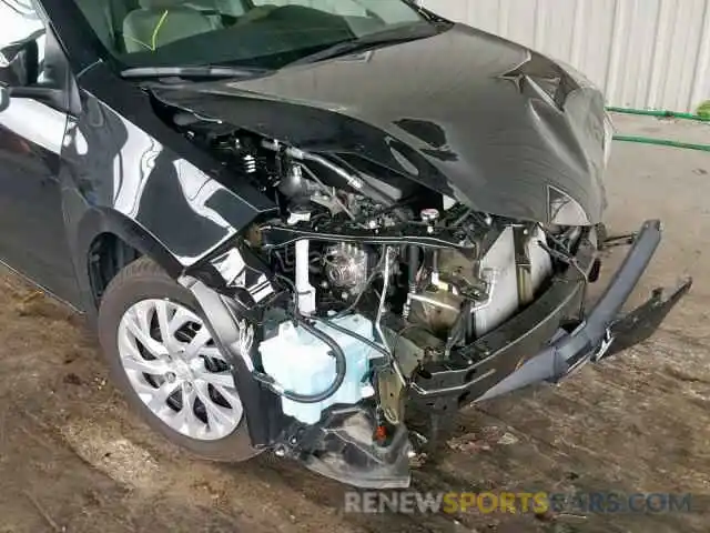 9 Photograph of a damaged car 5YFBURHE6KP936697 TOYOTA COROLLA 2019