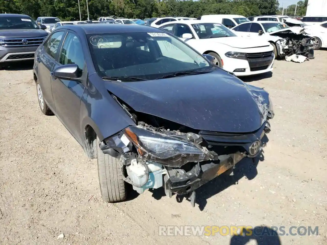 9 Photograph of a damaged car 5YFBURHE6KP937283 TOYOTA COROLLA 2019