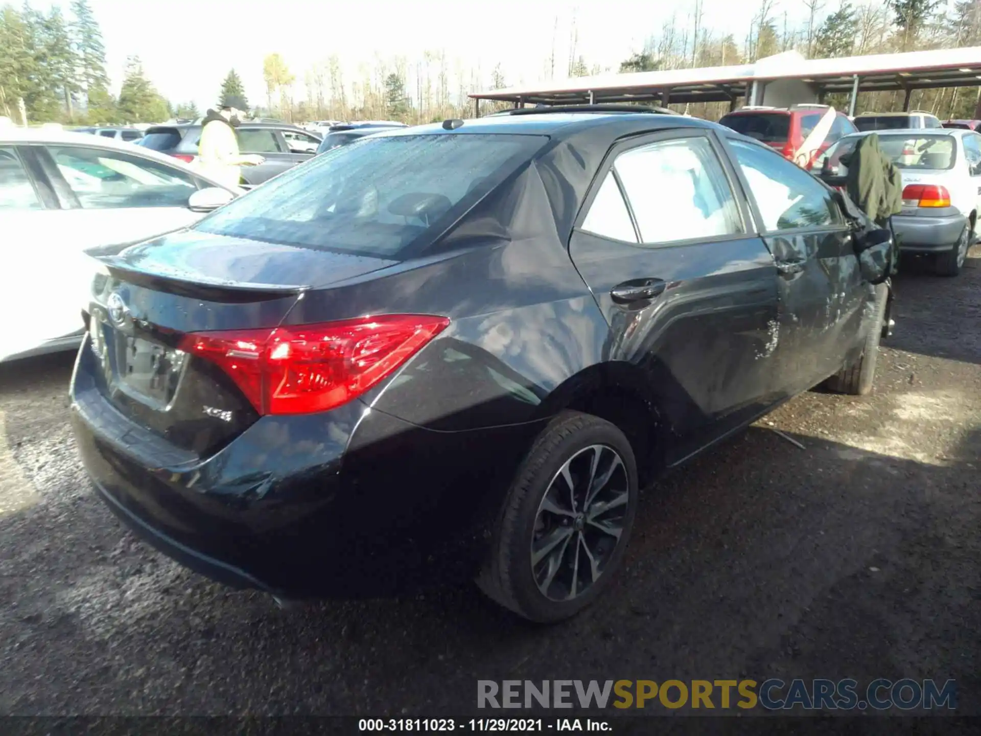 4 Photograph of a damaged car 5YFBURHE6KP938207 TOYOTA COROLLA 2019