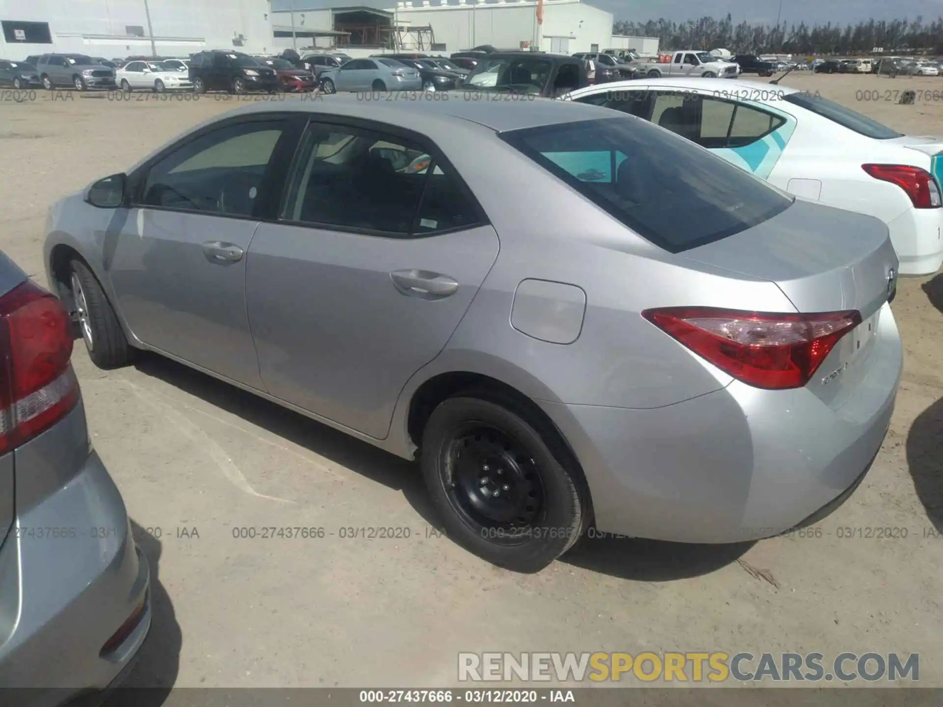 3 Photograph of a damaged car 5YFBURHE6KP938644 TOYOTA COROLLA 2019