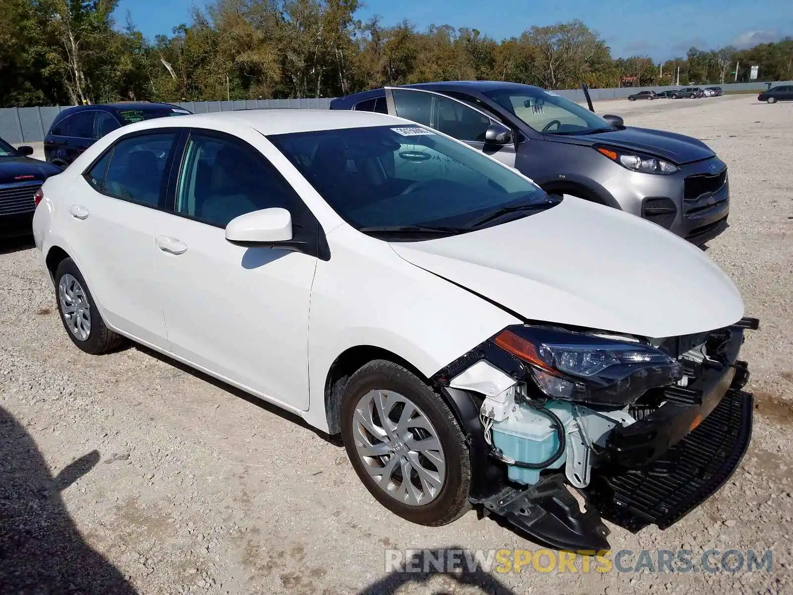 1 Photograph of a damaged car 5YFBURHE6KP938868 TOYOTA COROLLA 2019