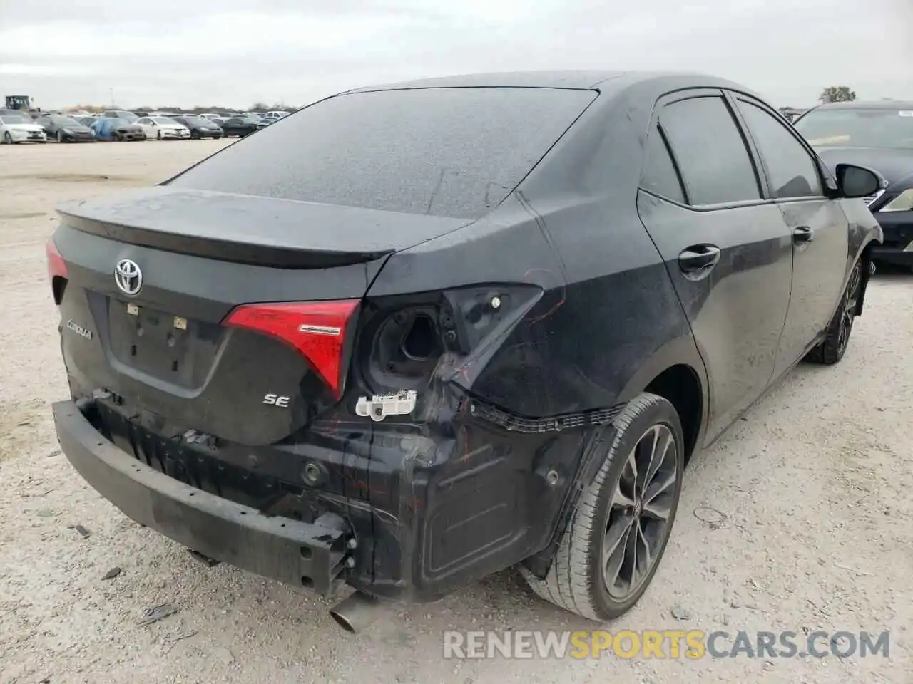 4 Photograph of a damaged car 5YFBURHE6KP938935 TOYOTA COROLLA 2019