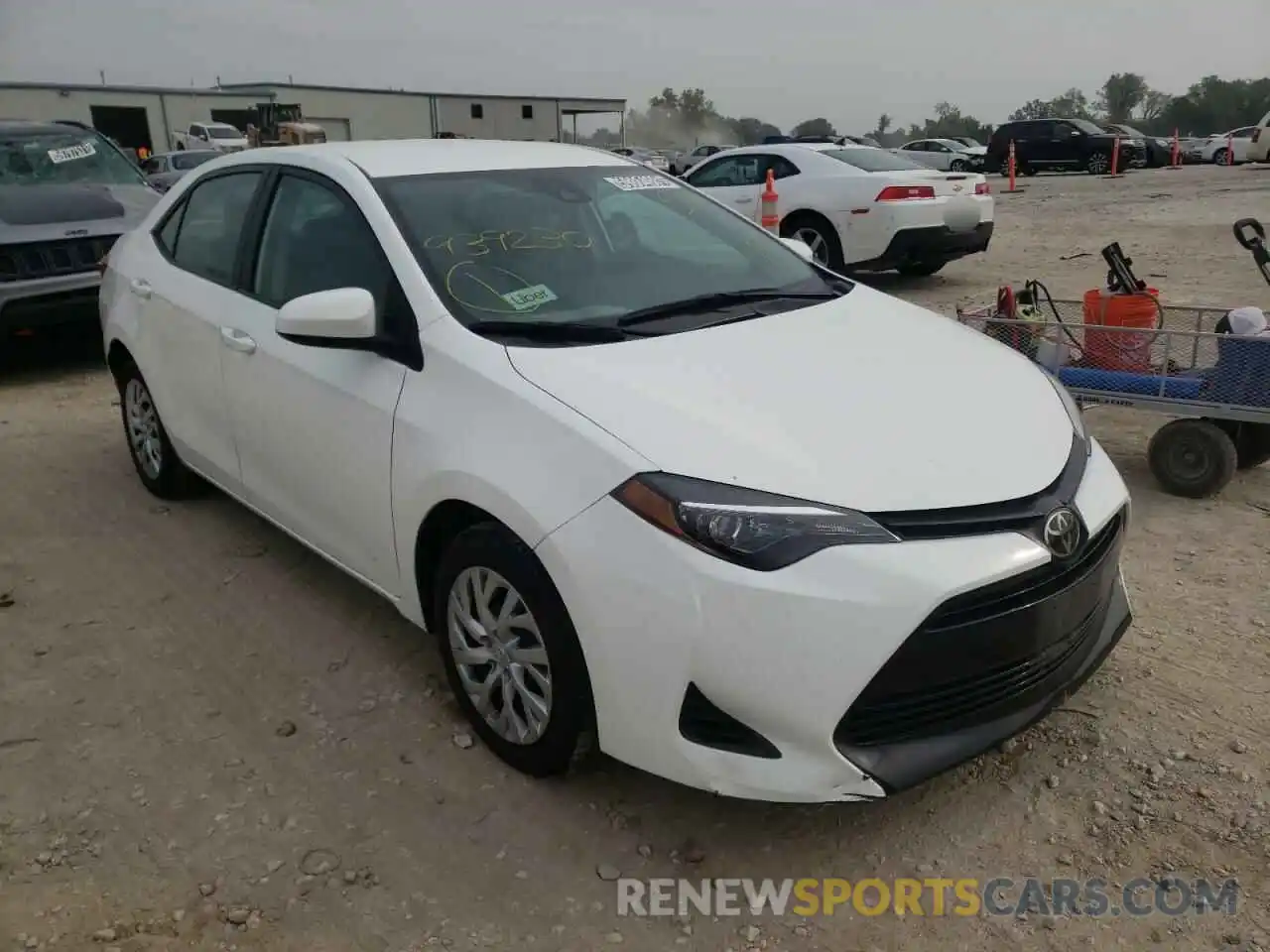 1 Photograph of a damaged car 5YFBURHE6KP939230 TOYOTA COROLLA 2019